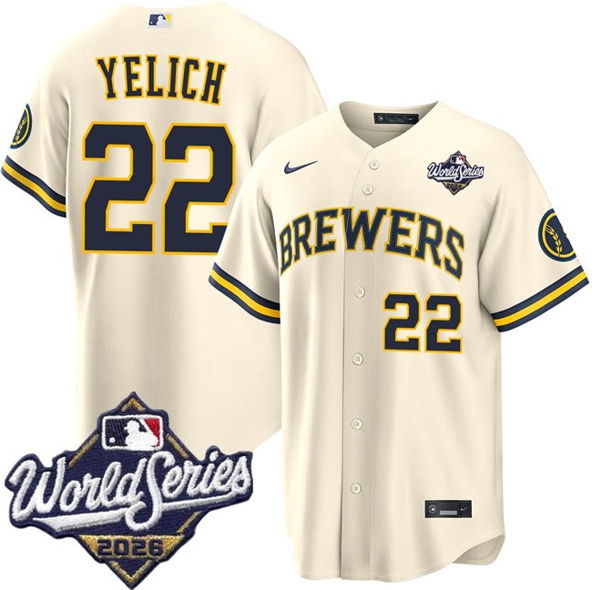 Jersey Milwaukee Brewers Torcedor 2026 World Series