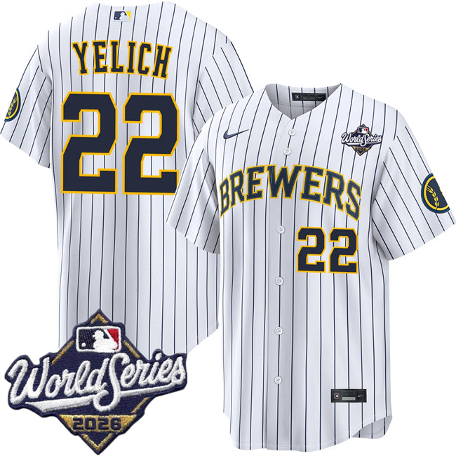 Jersey Milwaukee Brewers Torcedor 2026 World Series