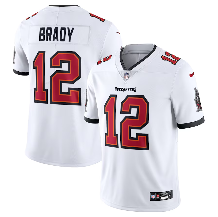 Camisa NFL Tampa Bay Buccaneers Vapor Limited Jersey Branca