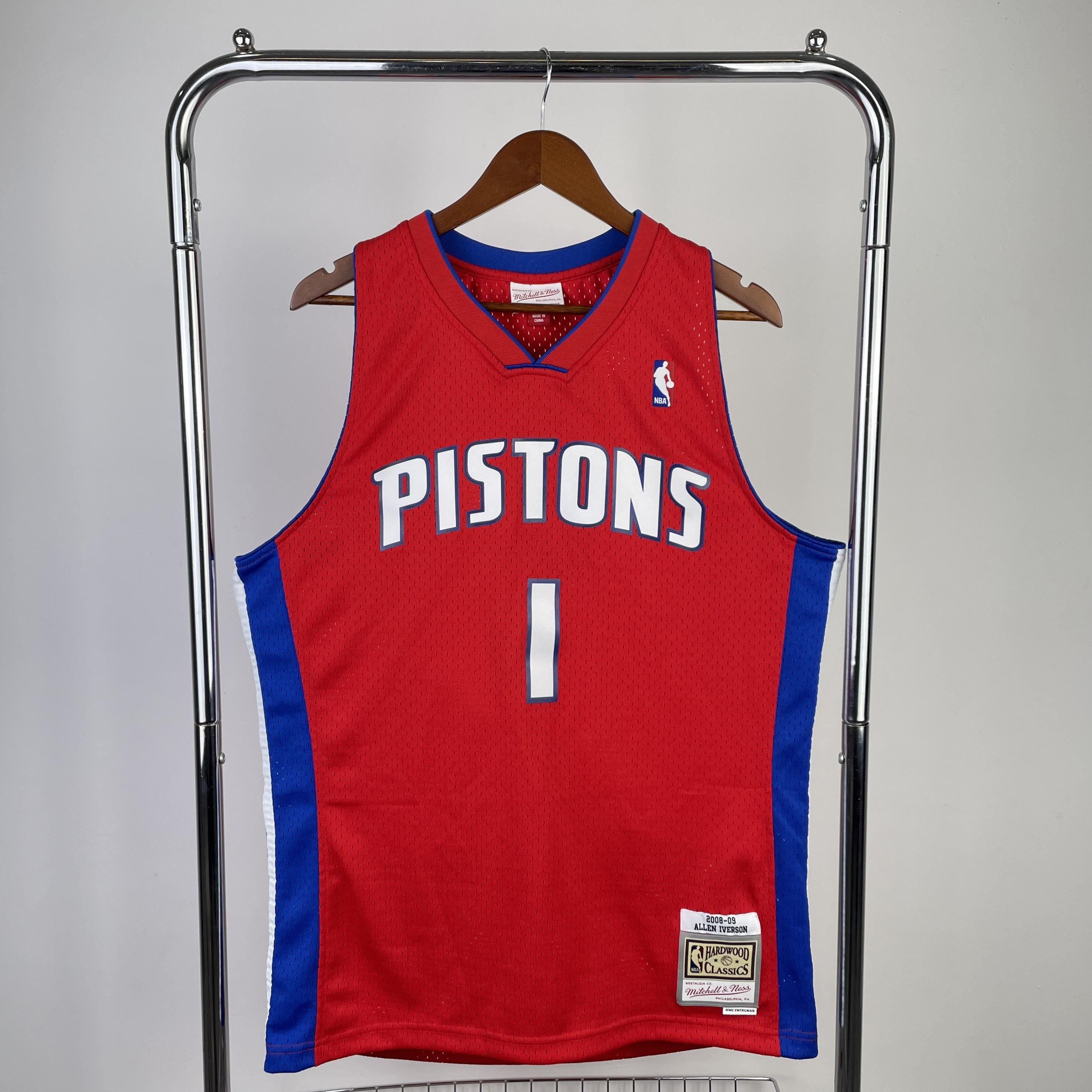 Regata Swingman Detroit Pistons Mitchell & Ness Hardwood Classics 2008/09 - OGJERSEYSHOP