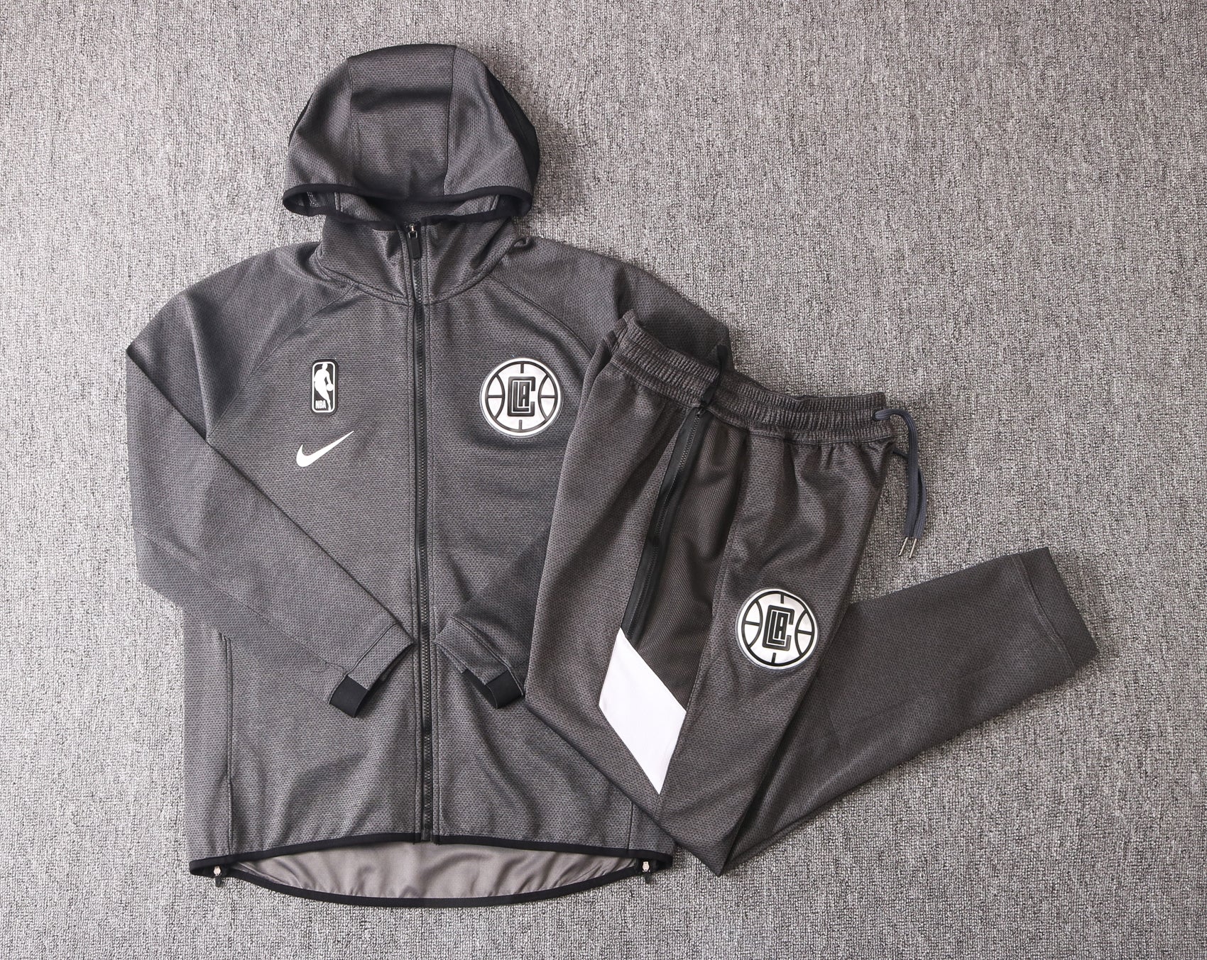 Conjunto Nike Therma Flex Los Angeles Clippers Preto Treino - OGJERSEYSHOP