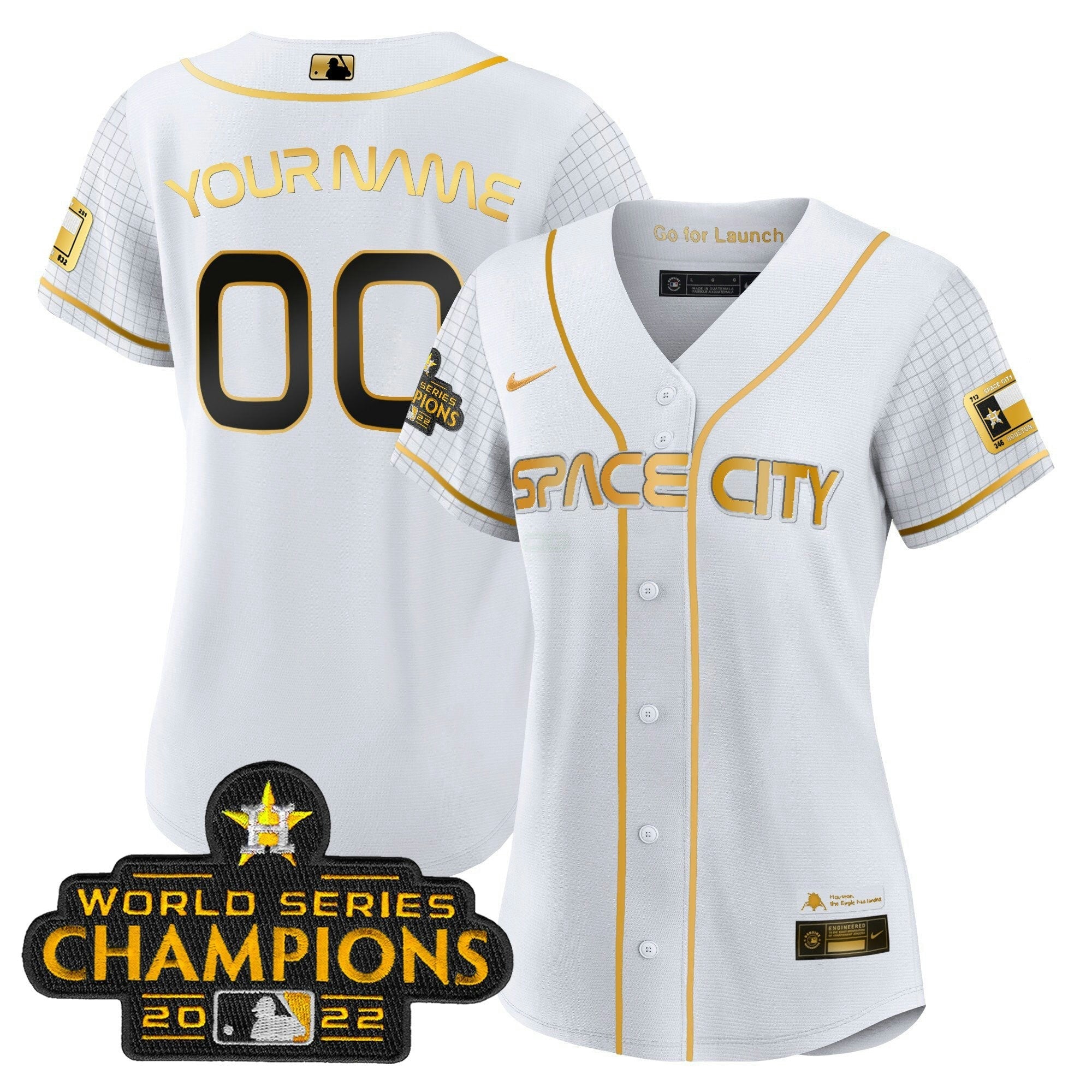 Camisa MLB 2023 Space City Champions Jersey