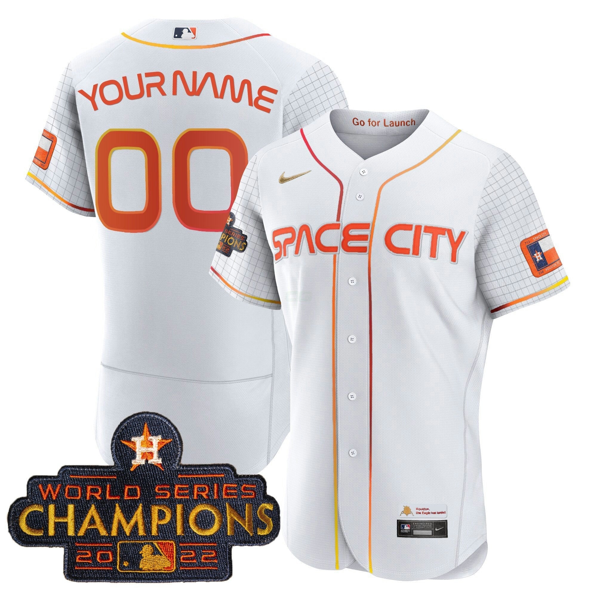 Camisa MLB 2023 Space City Champions Jersey