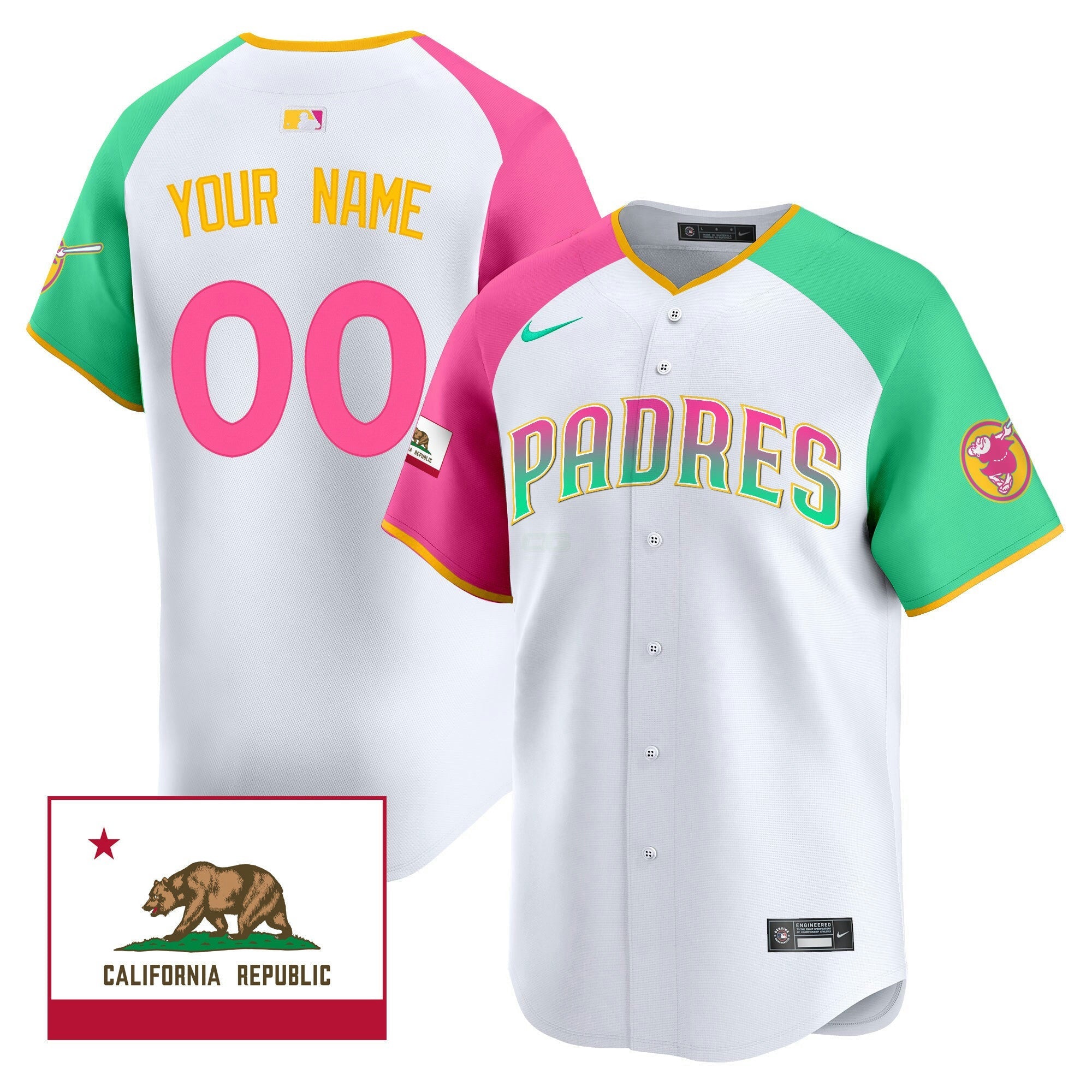 Camisa MLB 2024 San Diego City Style Vapor Premier Limited Jersey V2