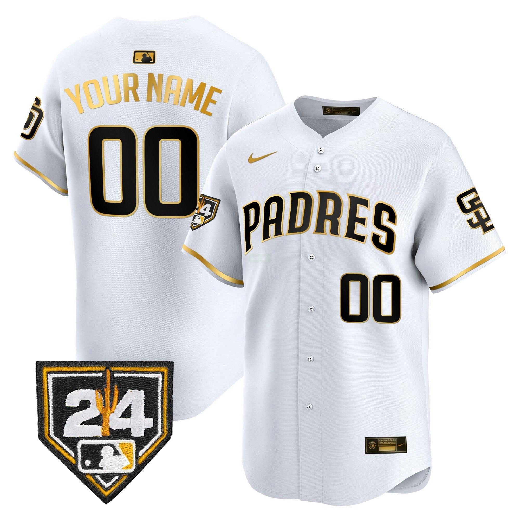 Camisa MLB 2024 Spring Training Patch Vapor Premier Limited Jersey