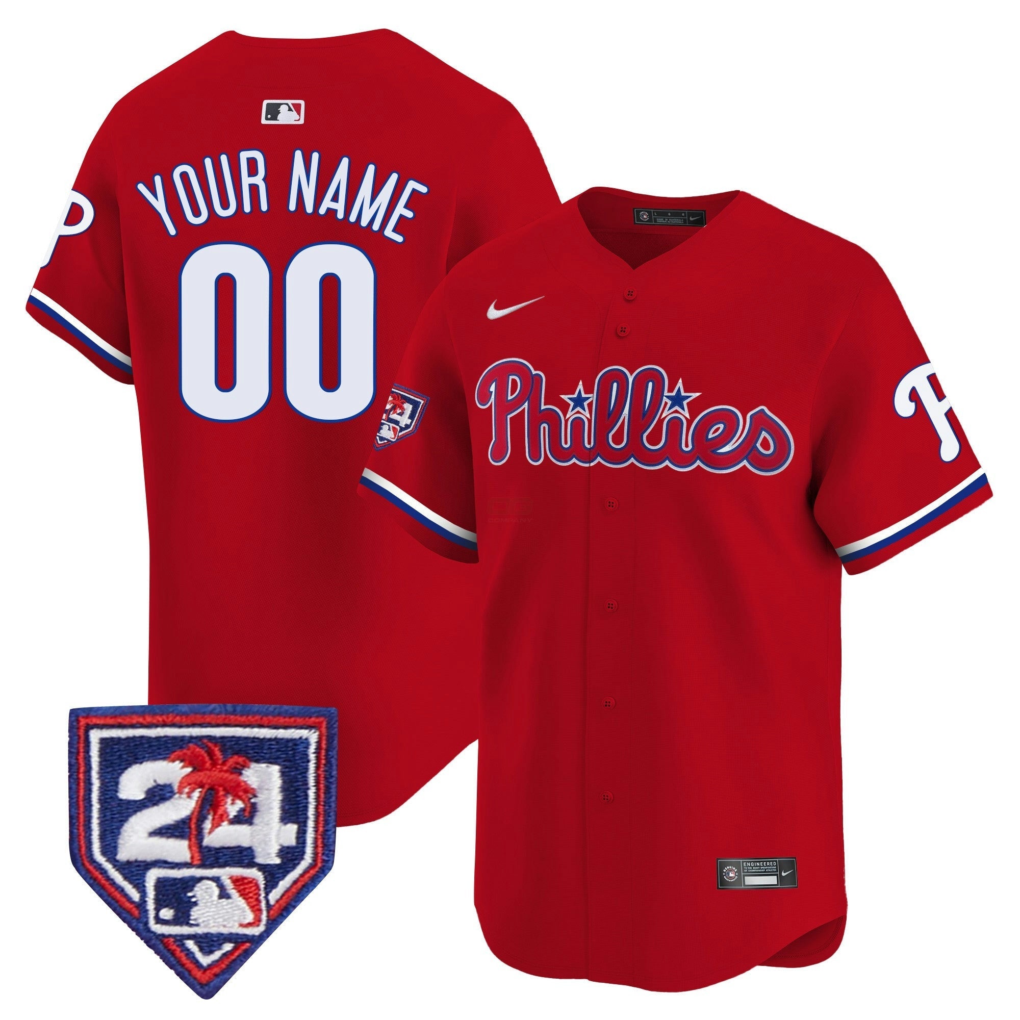 Camisa MLB 2024 Spring Training Patch Vapor Premier Limited Jersey