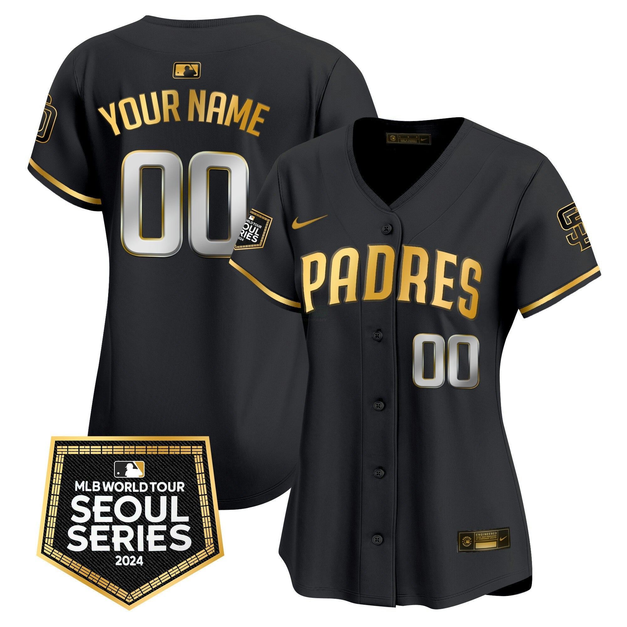 Camisa MLB 2024 World Tour Seoul Series Patch Vapor Premier Limited Jersey