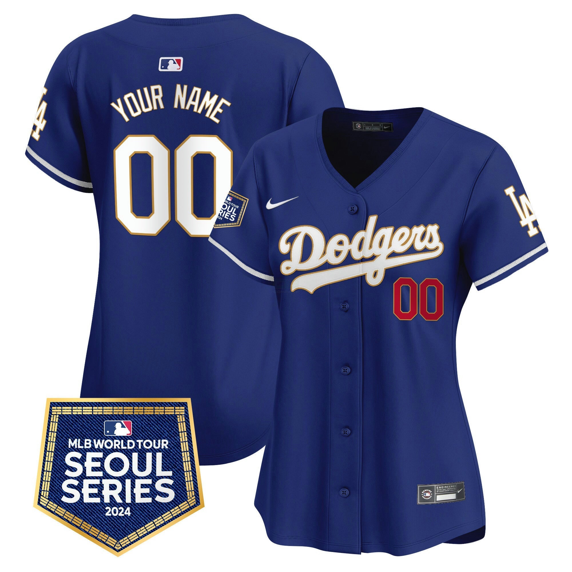 Camisa MLB 2024 World Tour Seoul Series Patch Vapor Premier Limited Jersey