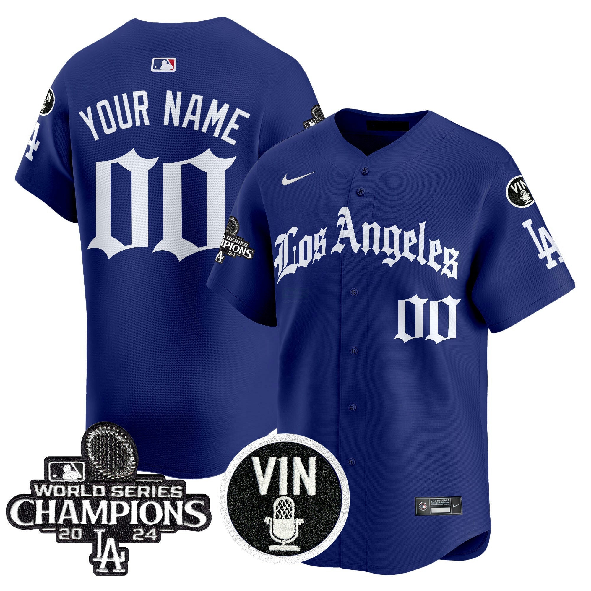 Camisa MLB 2025 LA Gothic Style Vapor Premier Limited Jersey