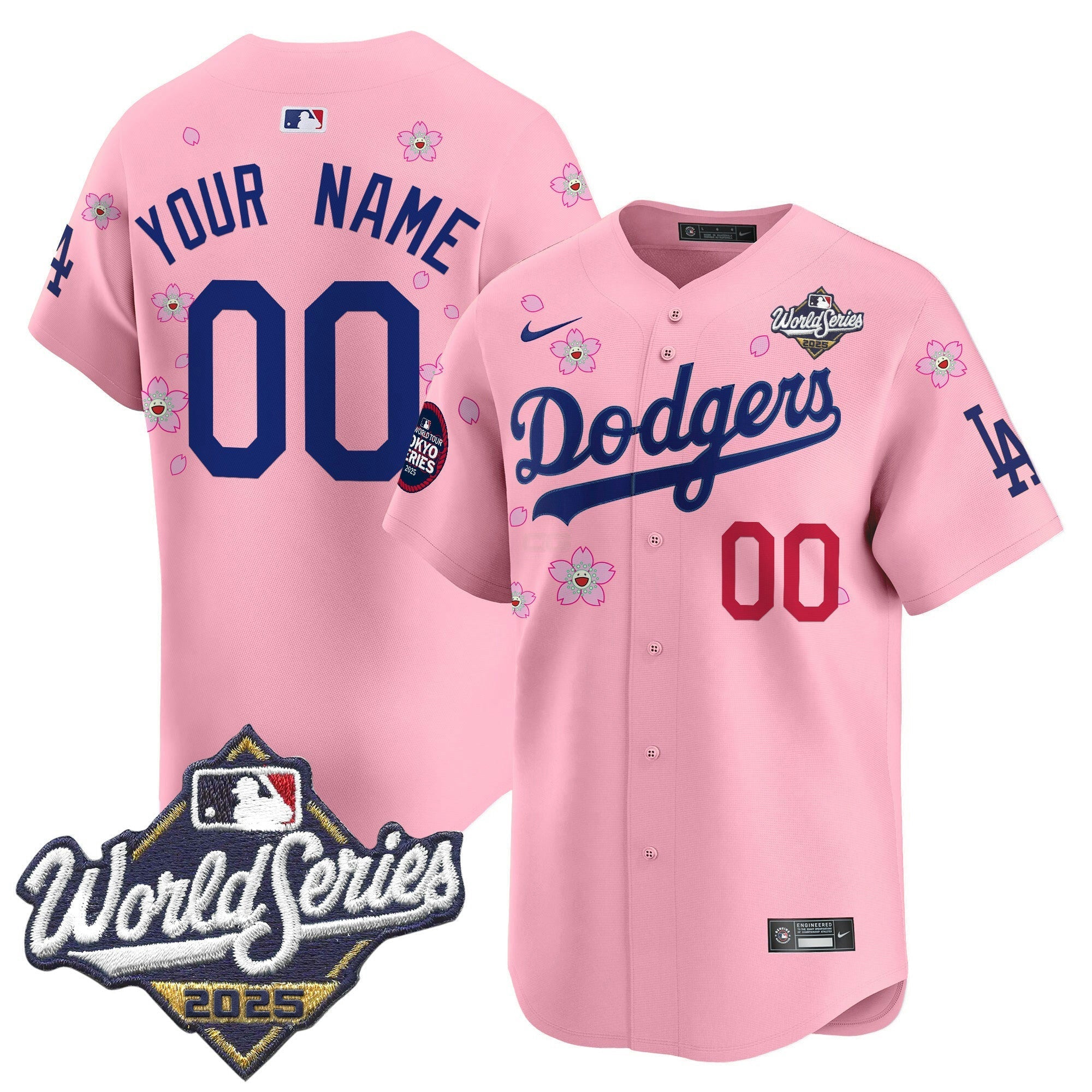 Camisa MLB 2025 World Series x Tokyo Series Vapor Premier Limited Jersey V2 – Stitched