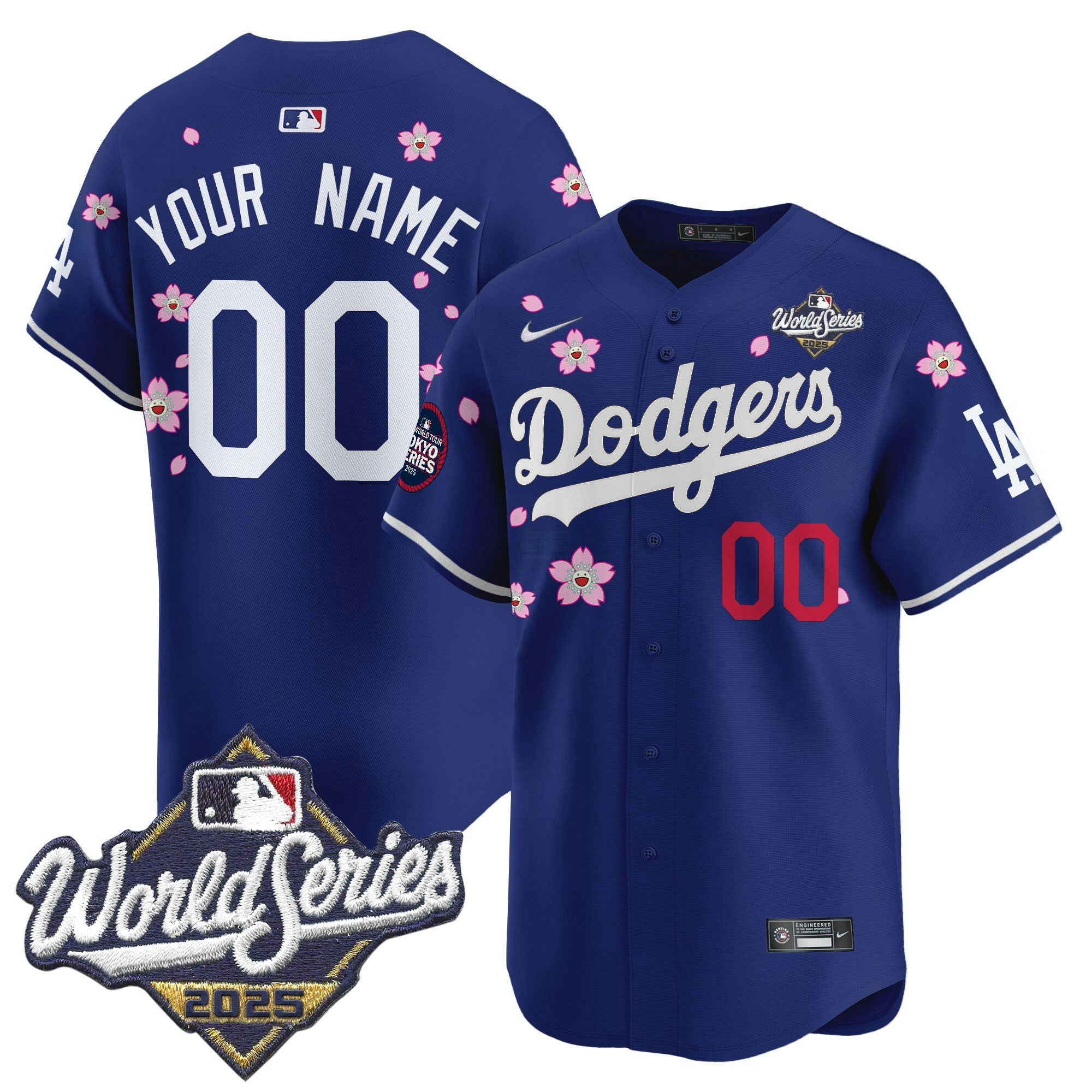 Camisa MLB 2025 World Series x Tokyo Series Vapor Premier Limited Jersey V2 – Stitched
