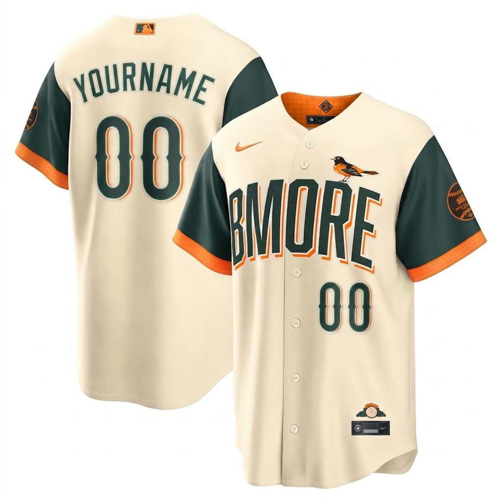 Camisa MLB 2026 Baltimore City Connect Jersey