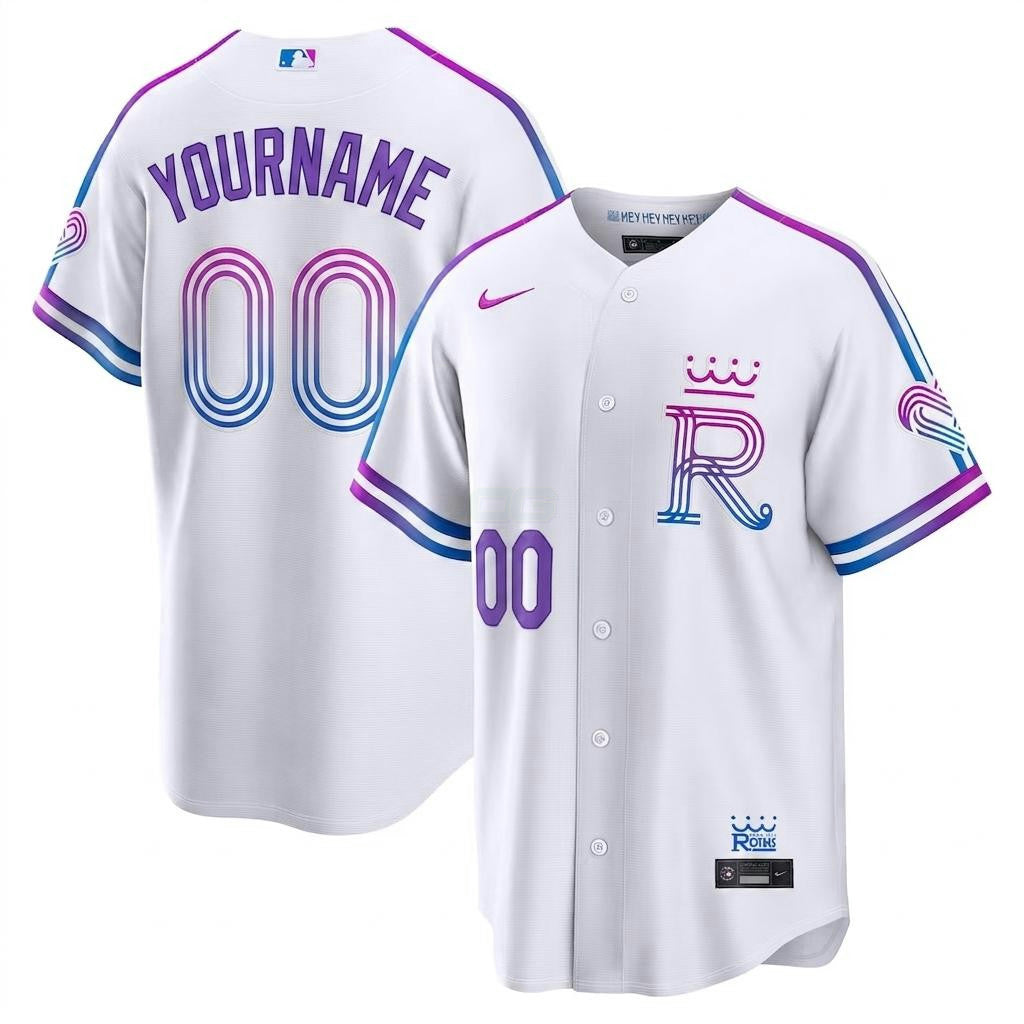 Camisa MLB 2026 Kansas City City Connect Jersey - Branca