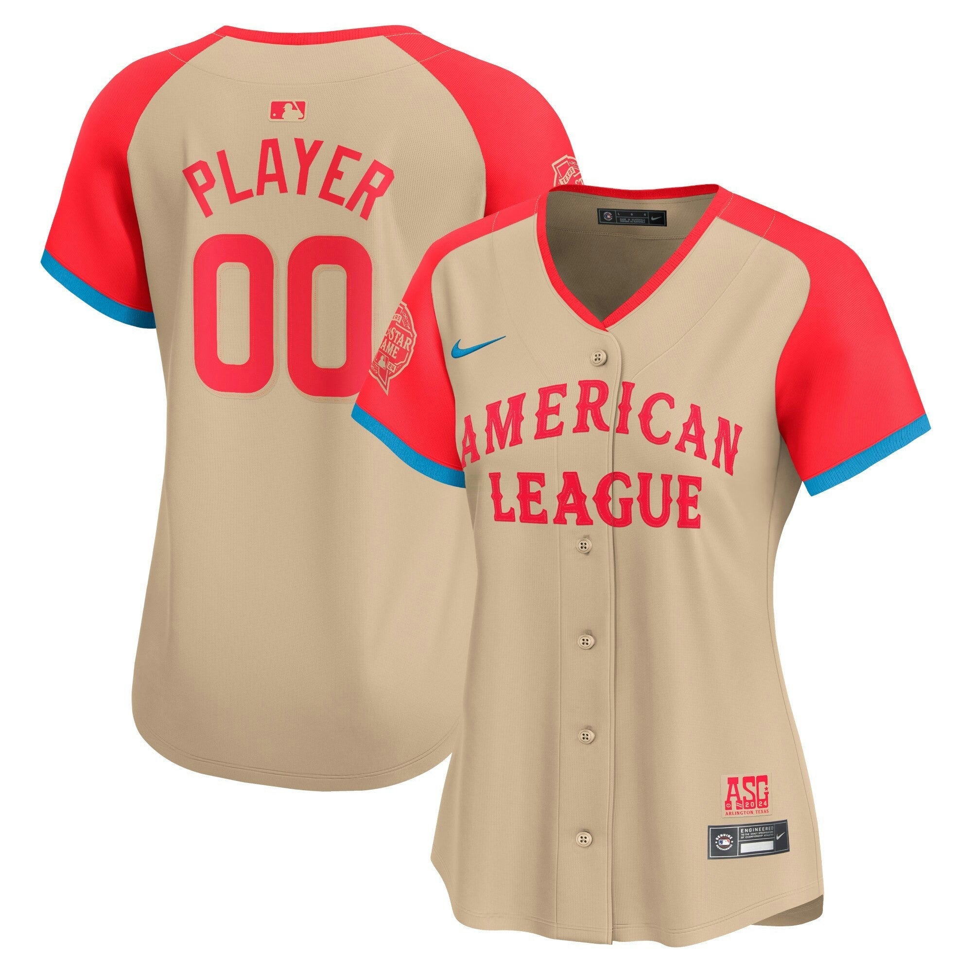 Camisa MLB American League 2024 All-Star Game Limited Jersey – Creme - Creme