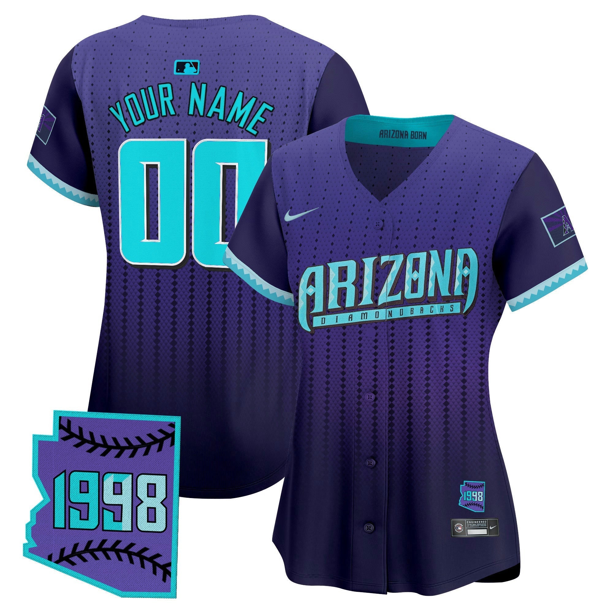 Camisa MLB Arizona 2025 City Connect Vapor Premier Limited Jersey – Stitched