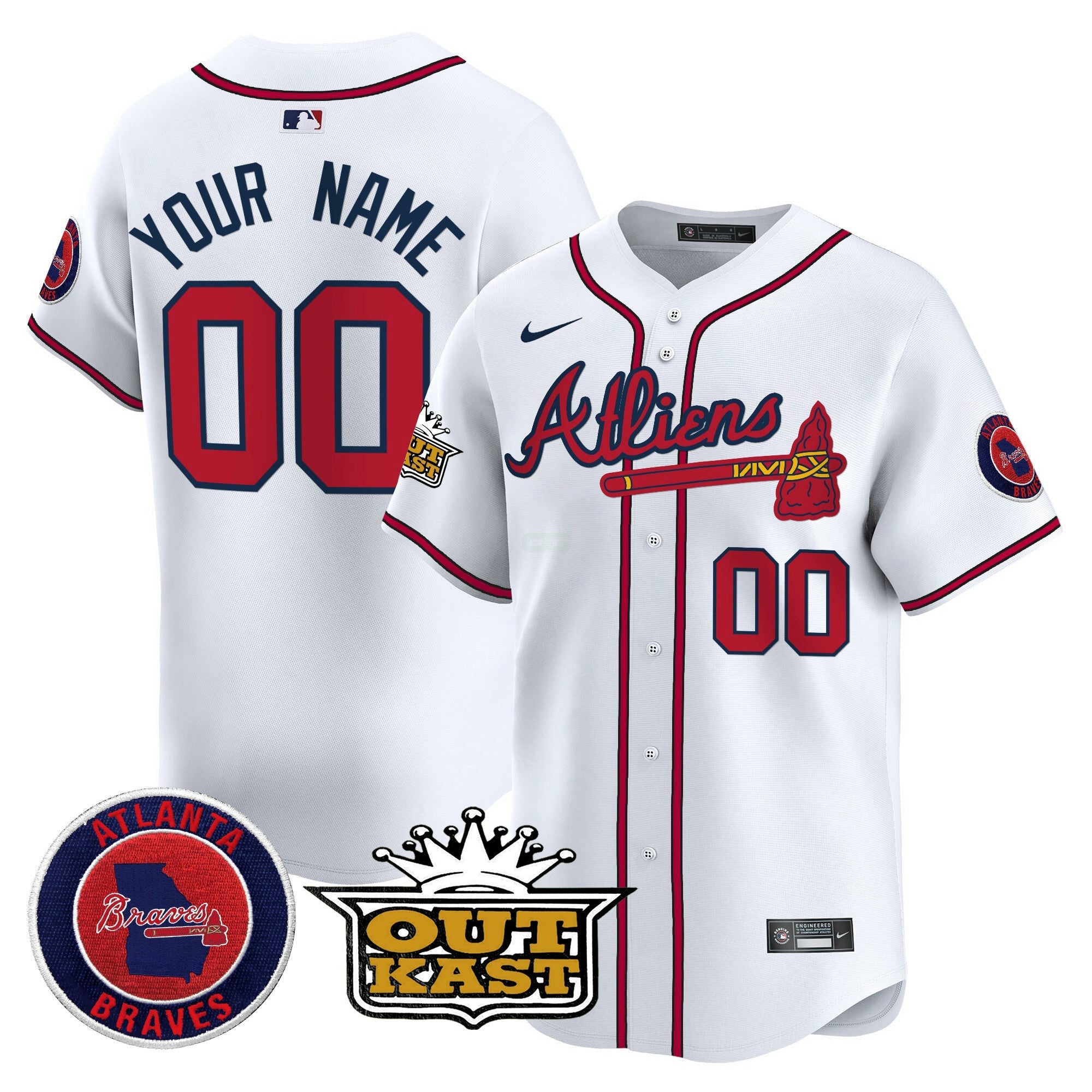 Camisa MLB Atlanta Atliens Vapor Premier Limited Jersey