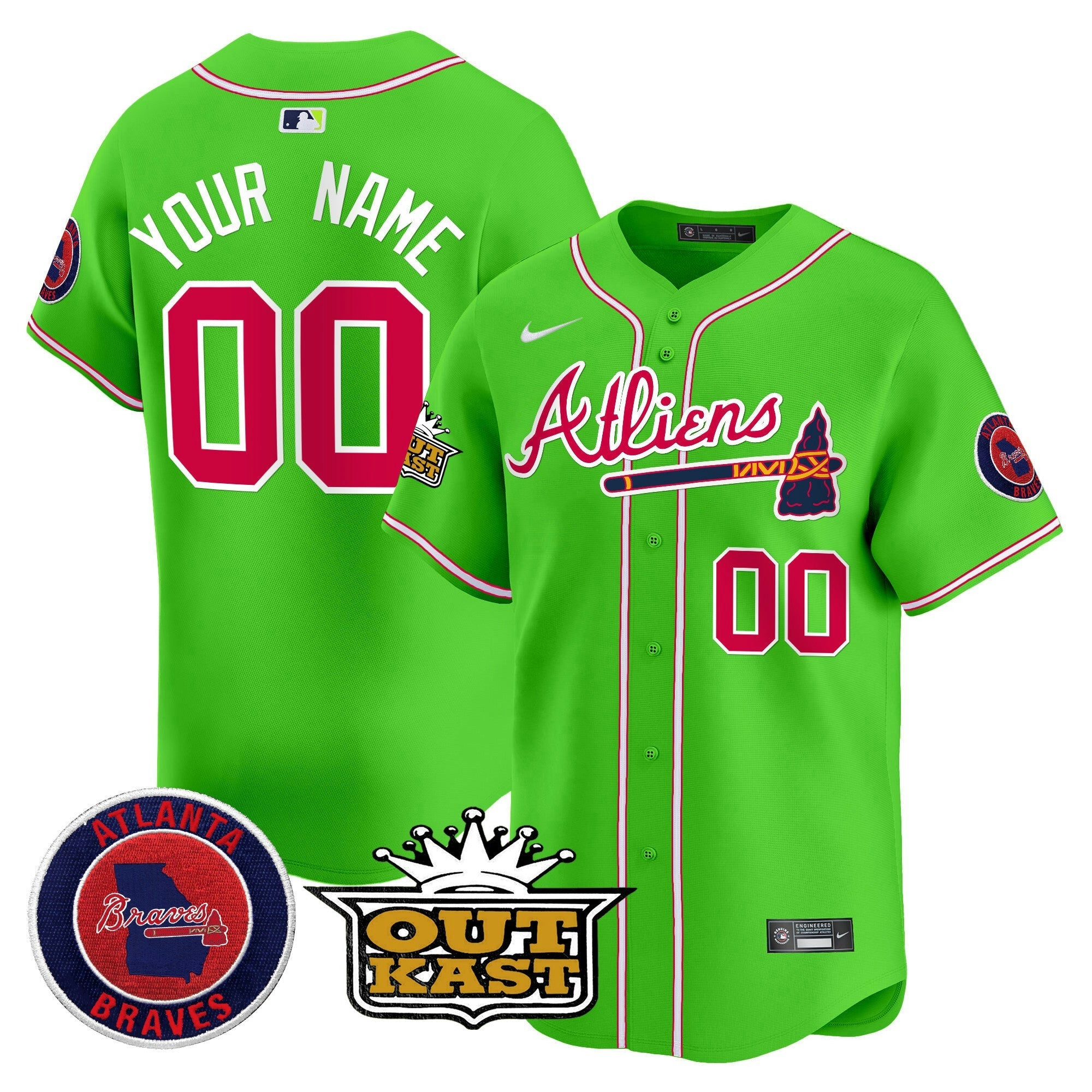 Camisa MLB Atlanta Atliens Vapor Premier Limited Jersey