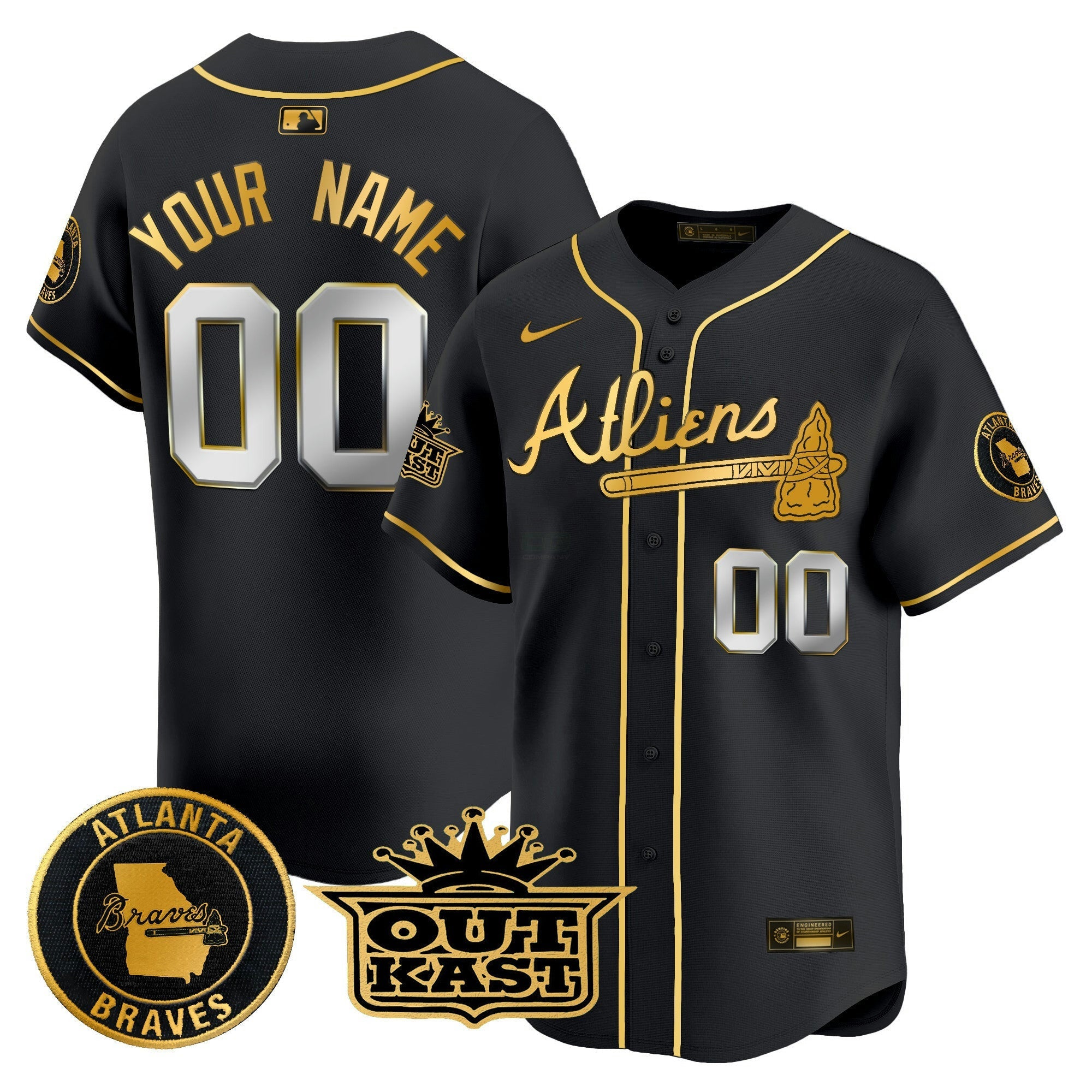 Camisa MLB Atlanta Atliens Vapor Premier Limited Jersey