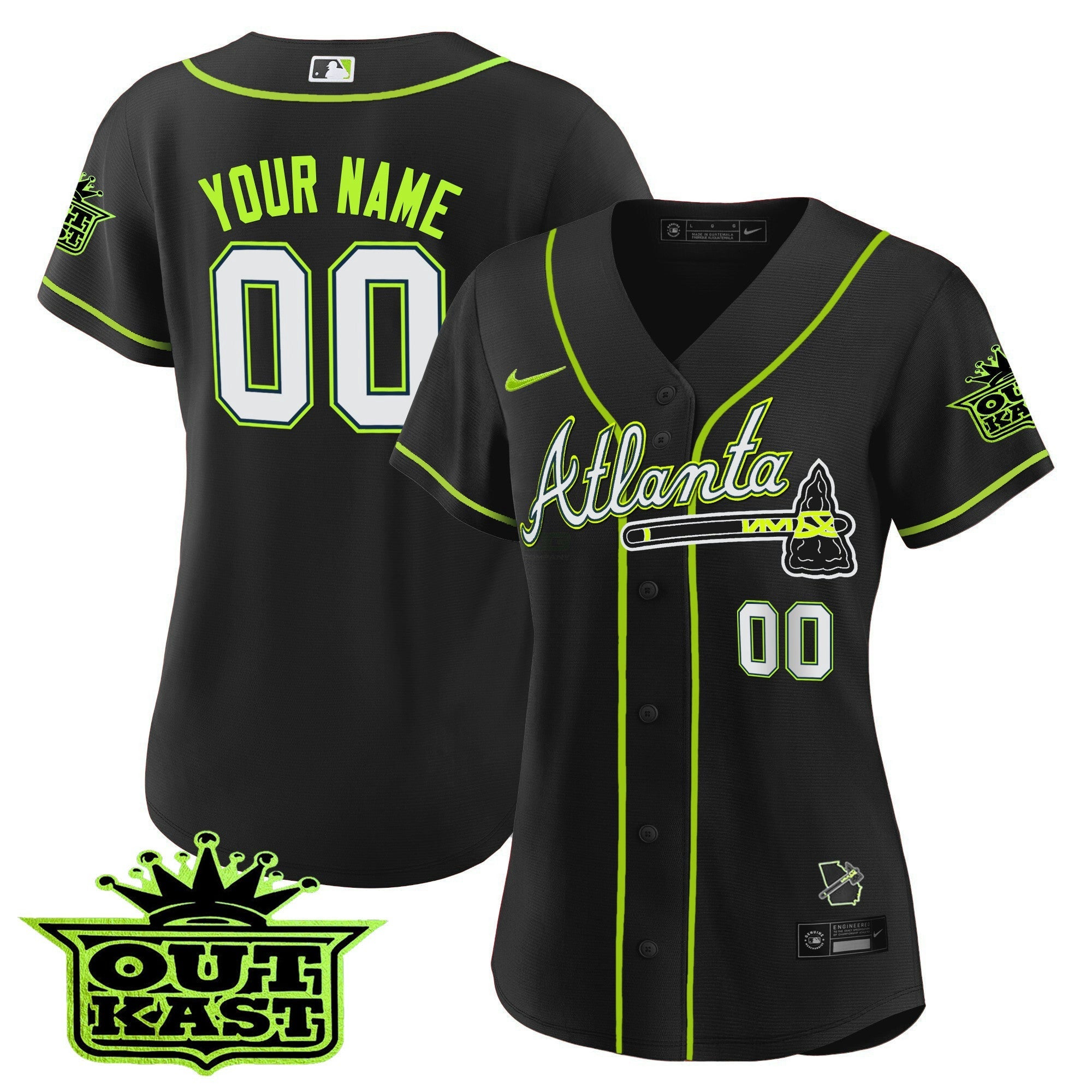 Camisa MLB Atlanta Outkast Cool Base Jersey V3