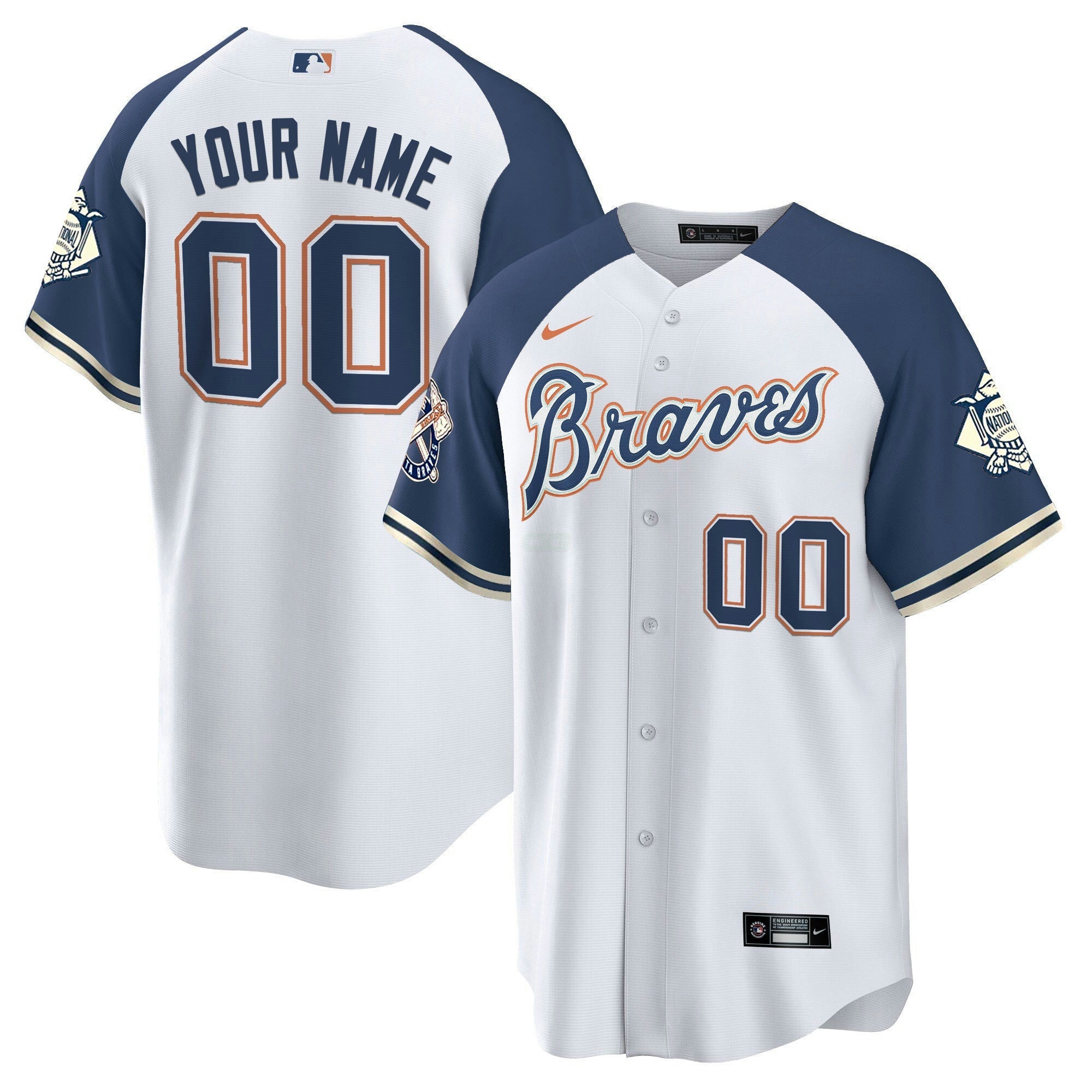 Camisa MLB Atlanta Peaches n’ Creme Jersey