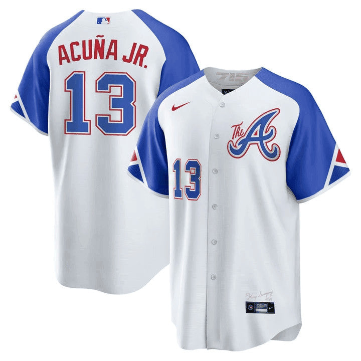 Camisa MLB Atlanta Ronald Acuna Jr. 2023 City Connect Jersey