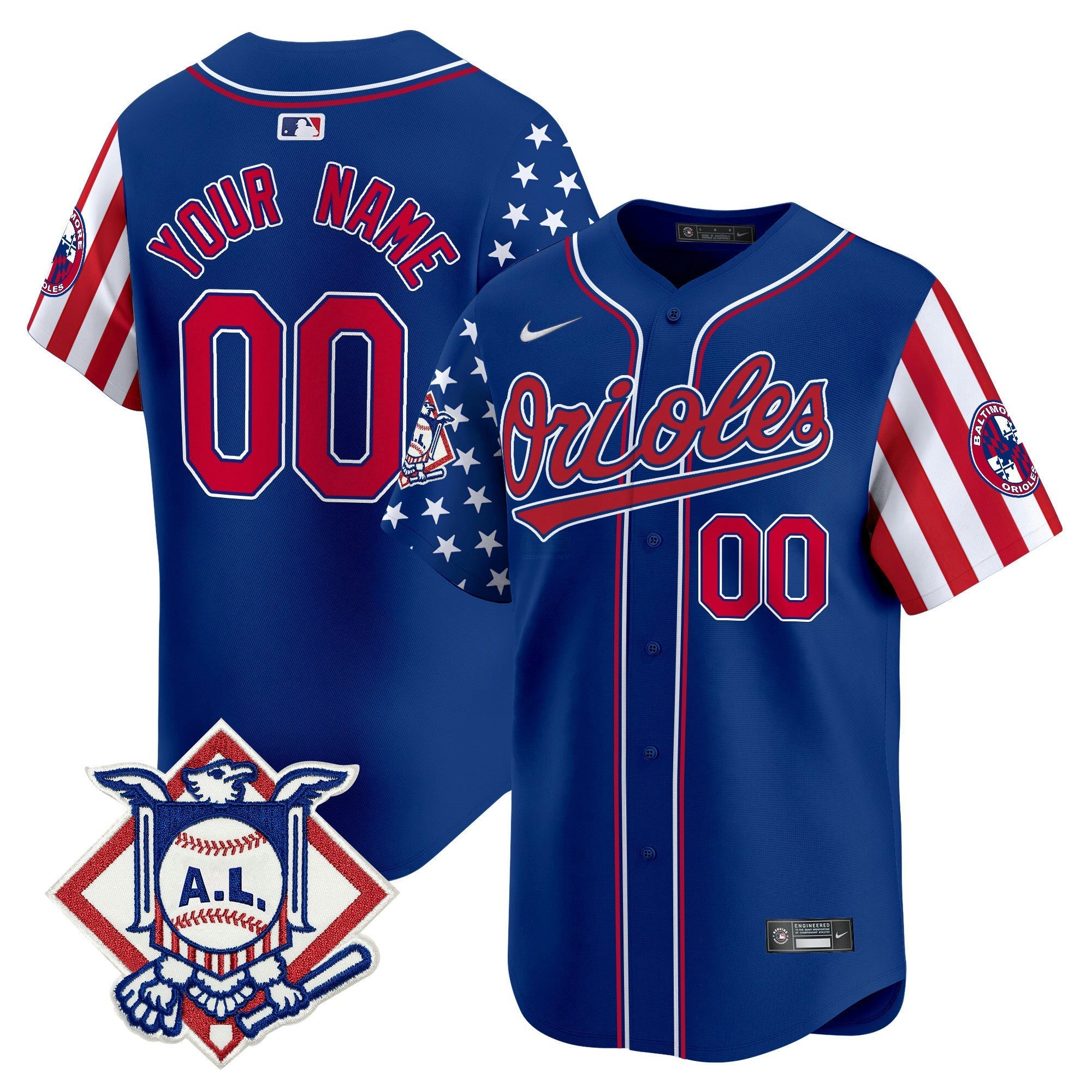 Camisa MLB Baltimore 2024 Fourth of July Vapor Premier Limited Jersey