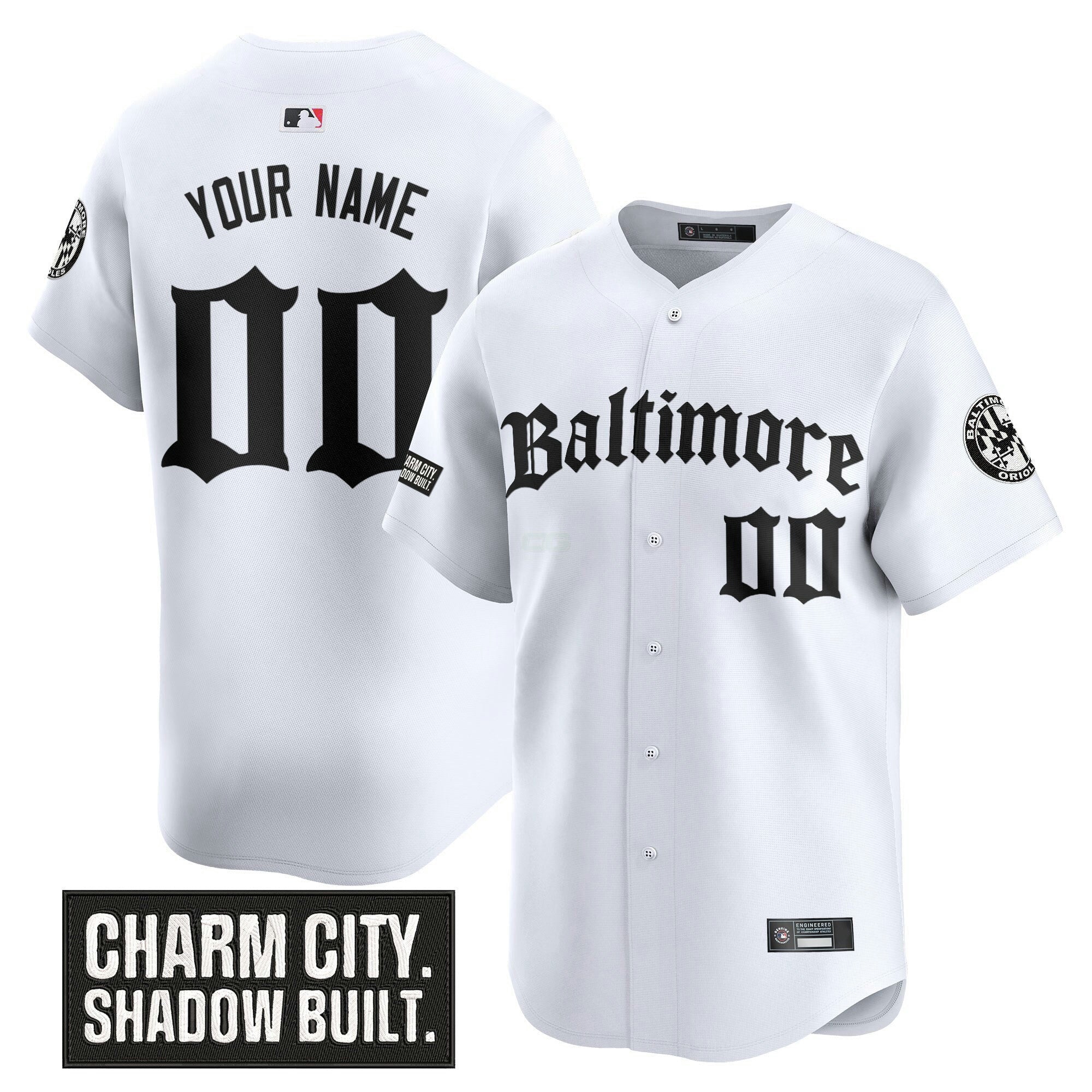 Camisa MLB Baltimore ‘Gothic Harbor Edition’ Vapor Premier Limited Jersey