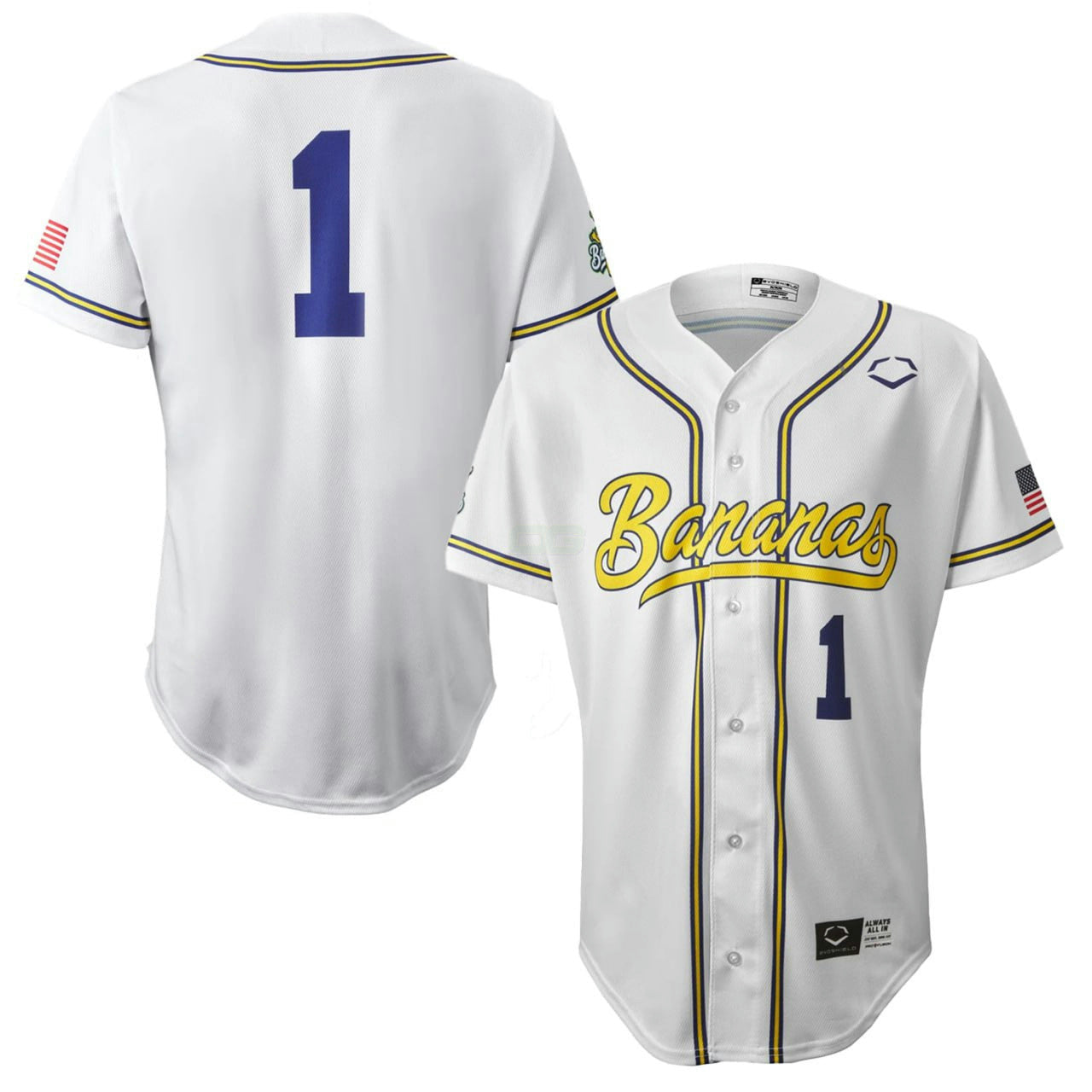 Camisa MLB Bananas White Jersey - Branca