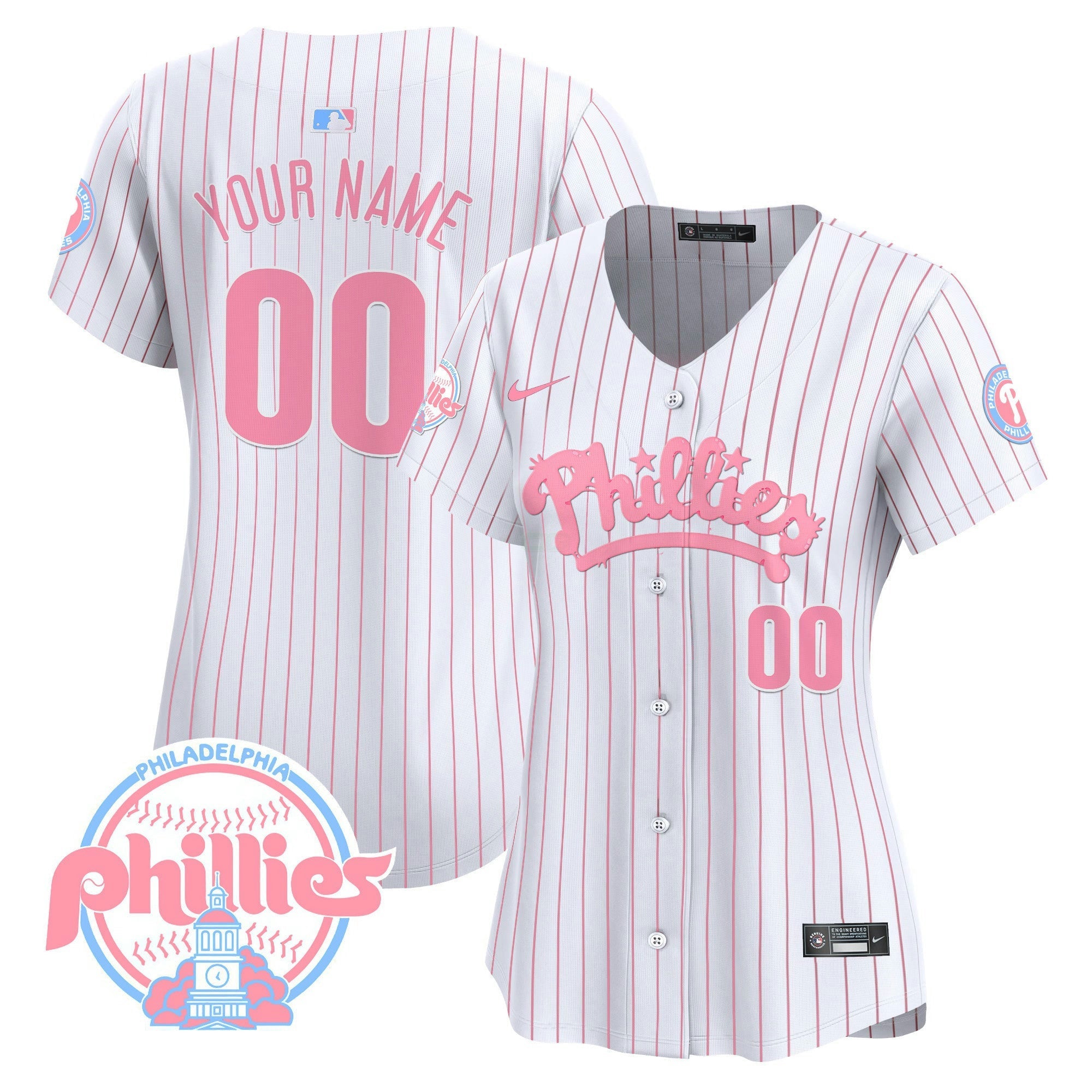 Camisa MLB Bubblegum Pink Vapor Premier Limited Jersey