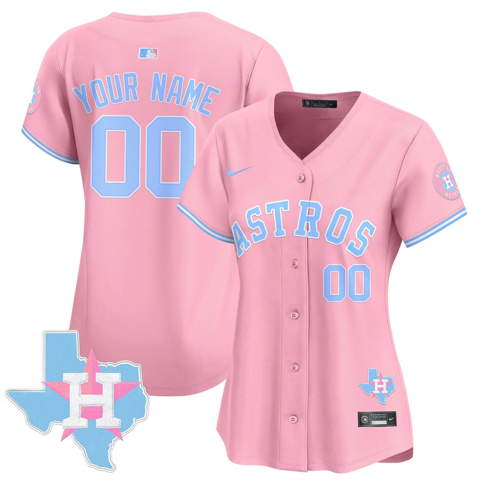 Camisa MLB Bubblegum Pink Vapor Premier Limited Jersey