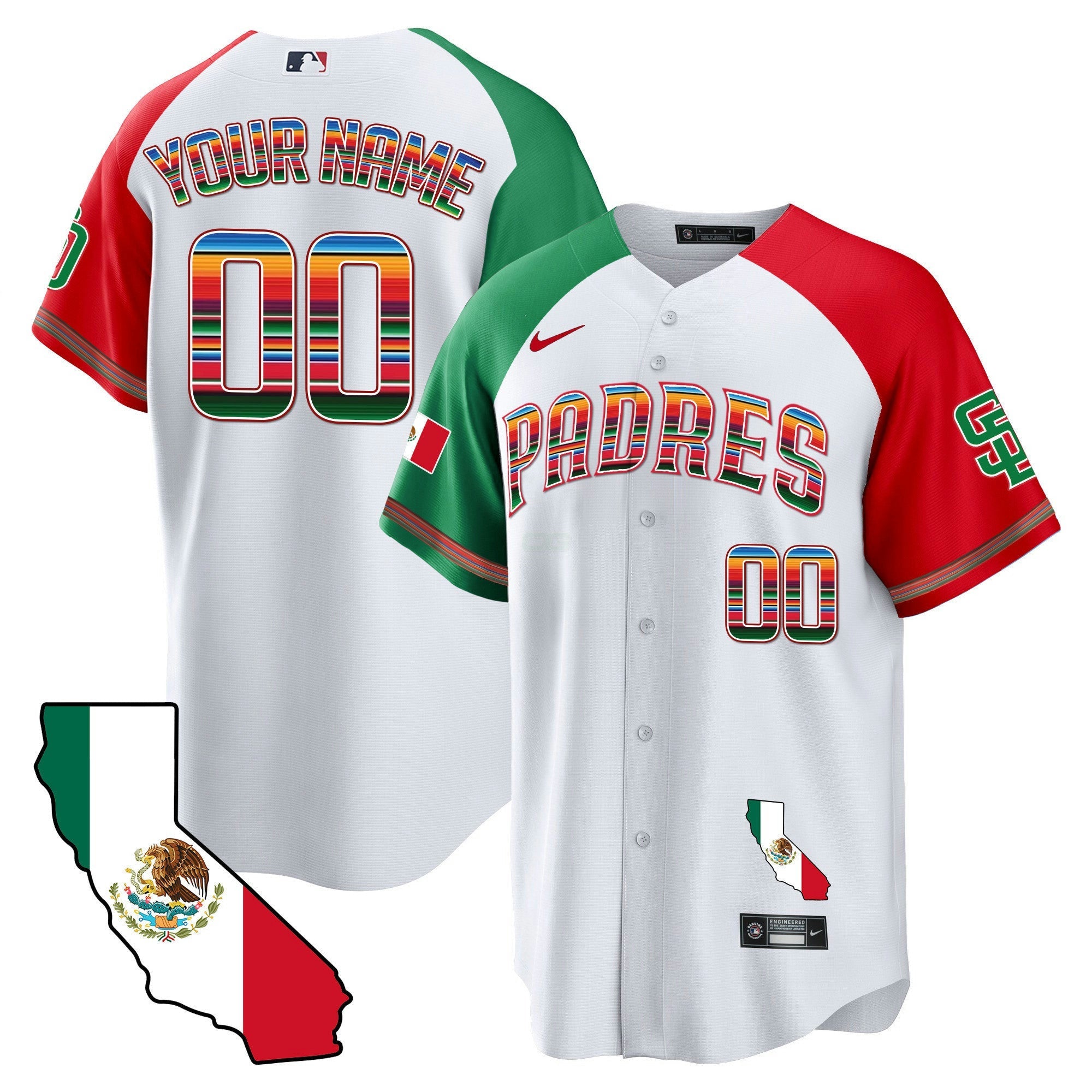 Camisa MLB California Map Cool Base Jersey