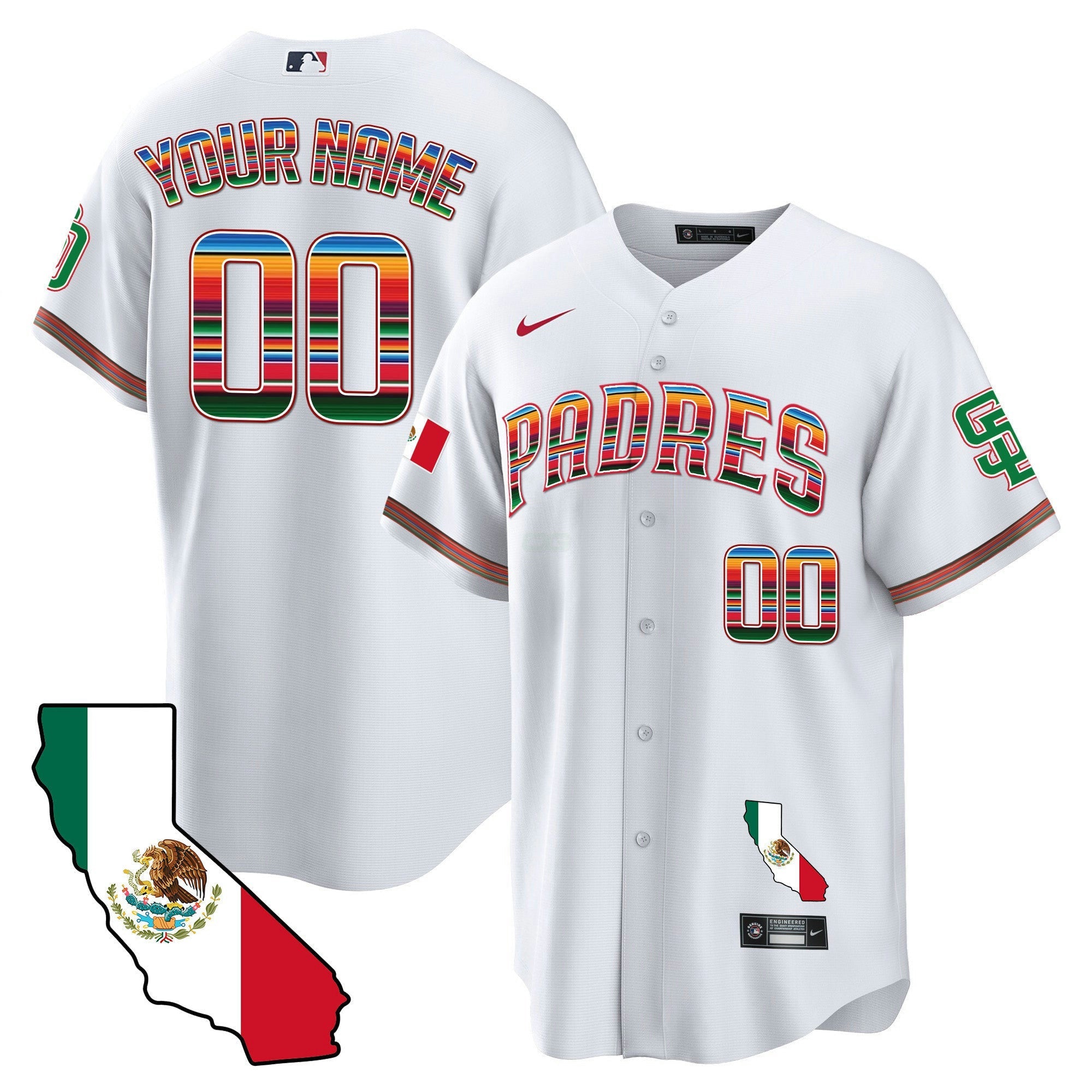 Camisa MLB California Map Cool Base Jersey