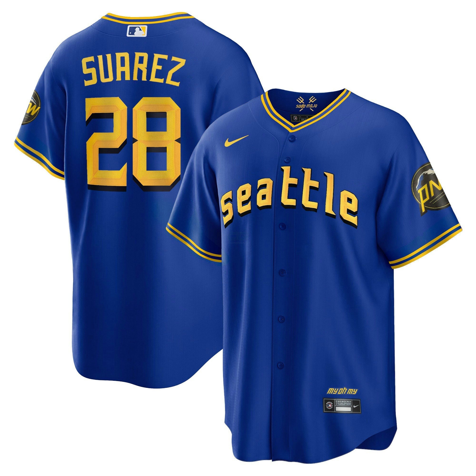 Camisa MLB CC Dourada Jersey
