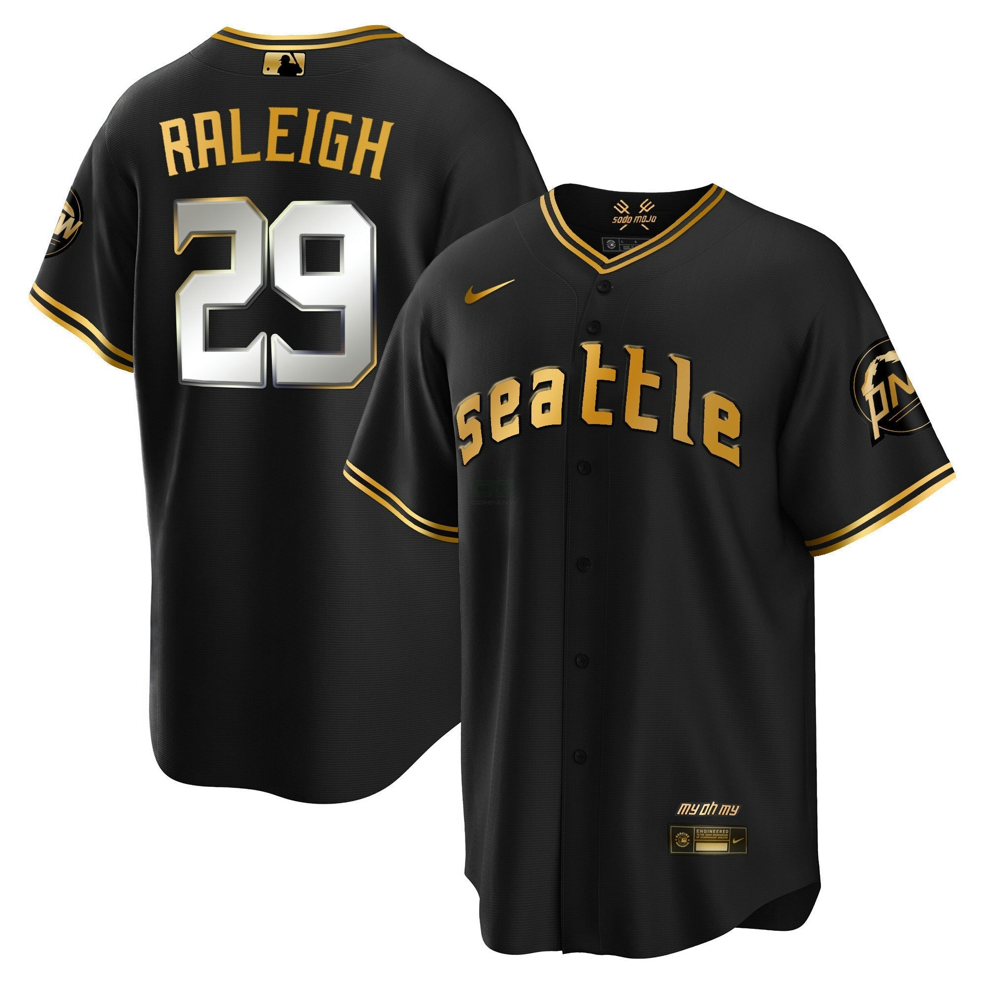 Camisa MLB CC Dourada Jersey