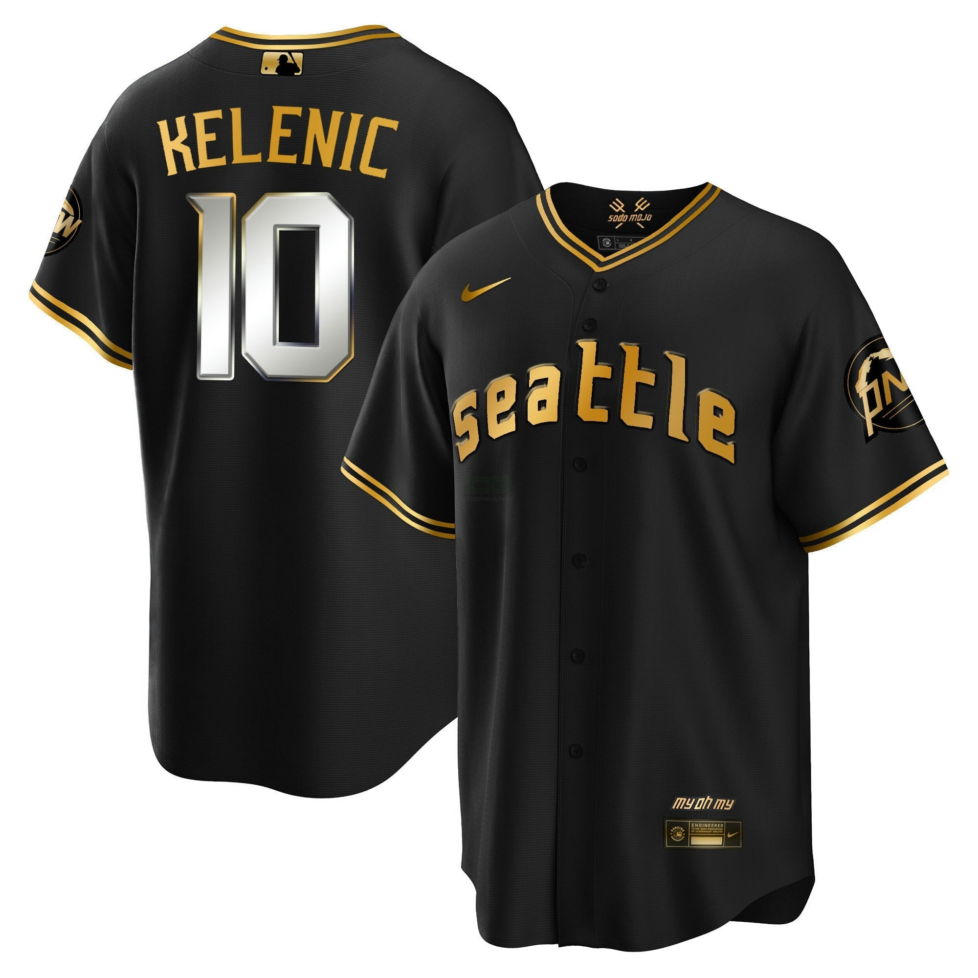 Camisa MLB CC Dourada Jersey