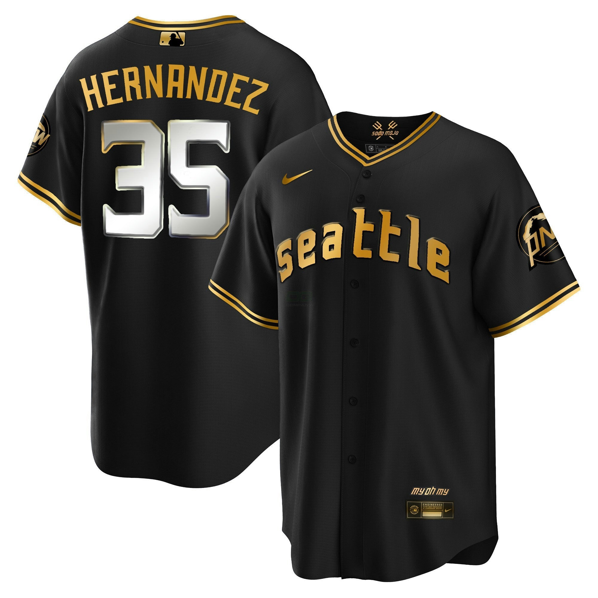 Camisa MLB CC Dourada Jersey