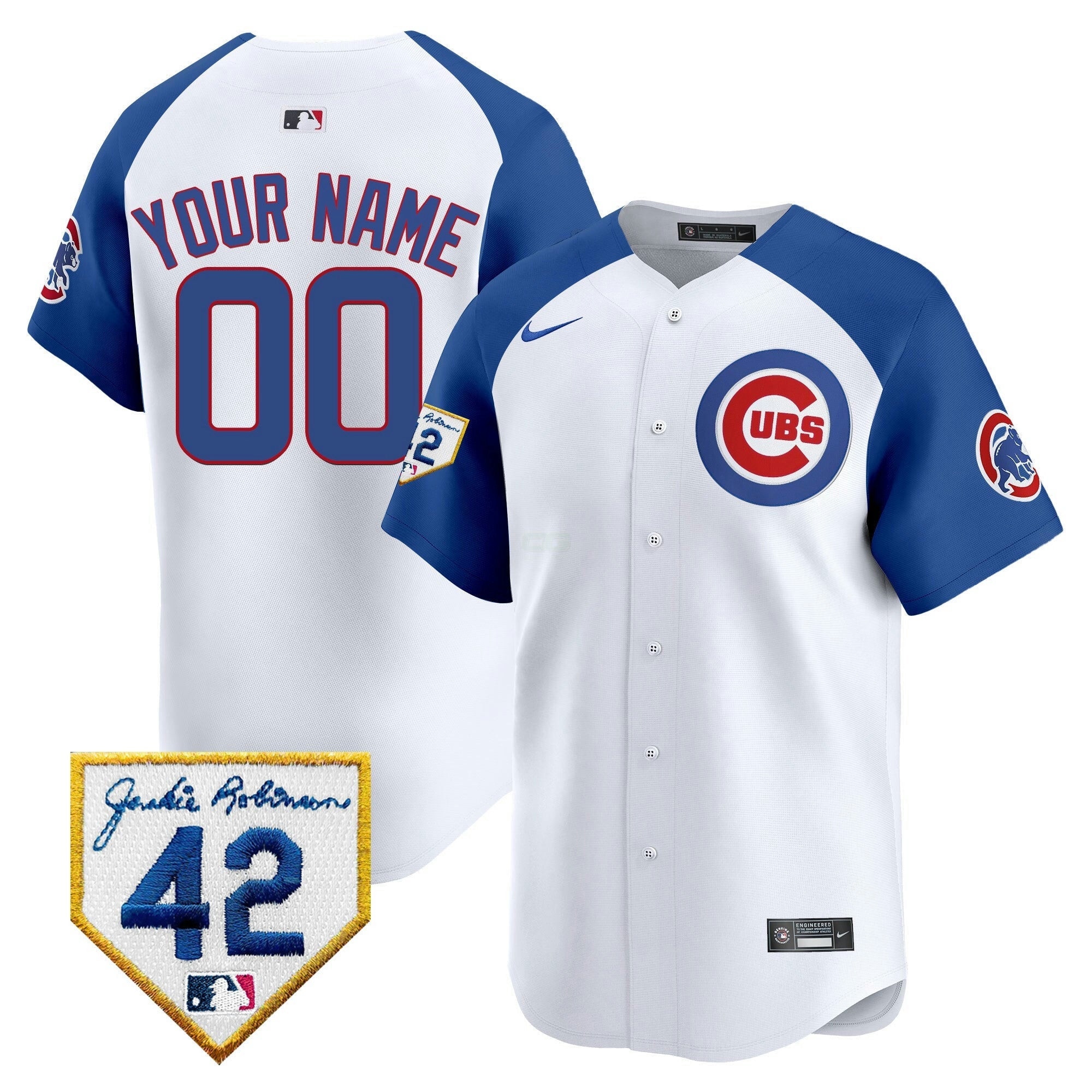 Camisa MLB Chicago 2024 Jackie Robinson Patch Vapor Premier Limited Jersey V2