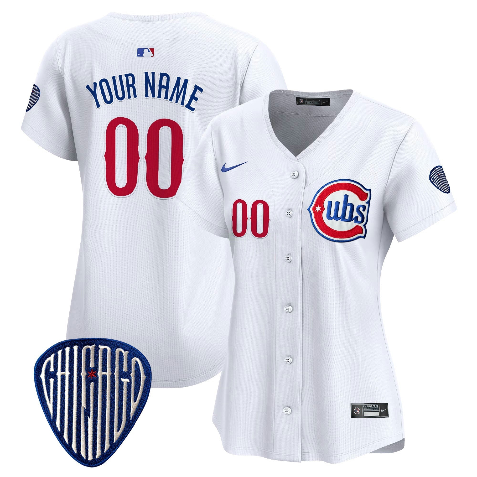 Camisa MLB Chicago Blue Alternativa Vapor Premier Limited Jersey