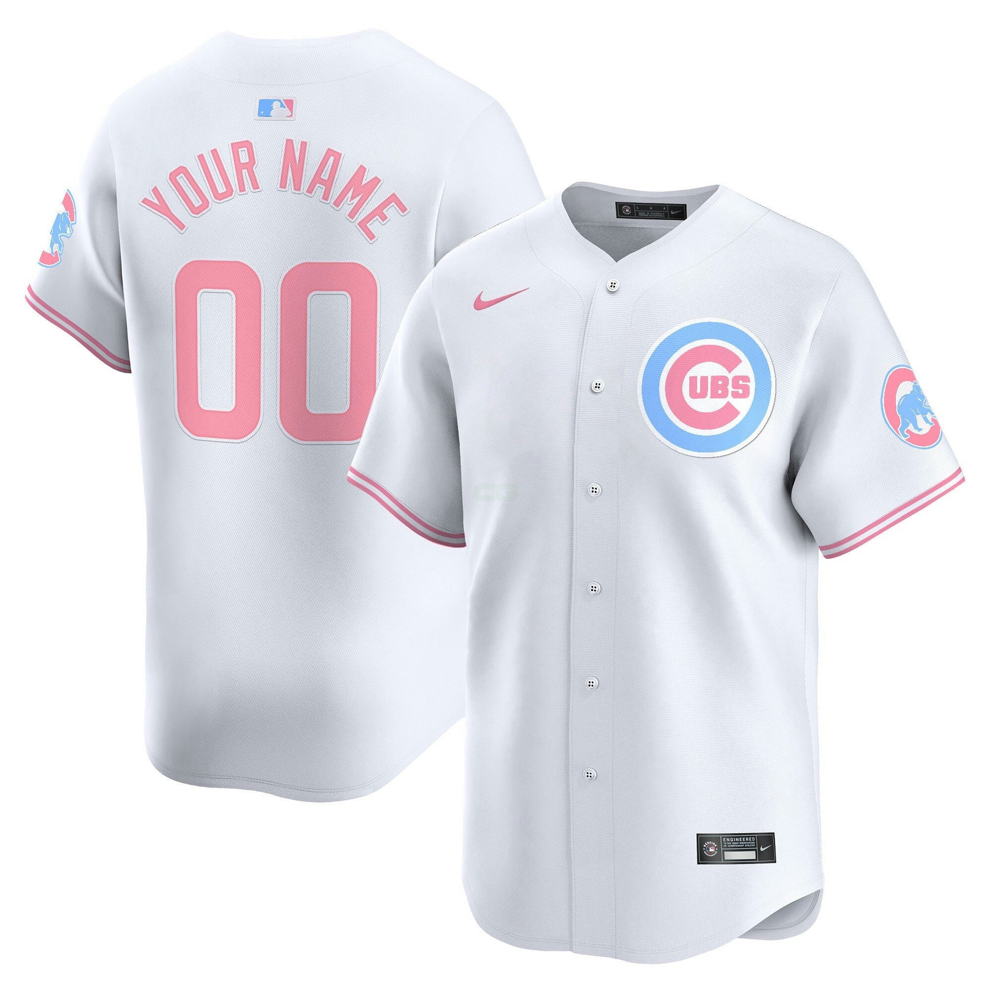 Camisa MLB Chicago Bubblegum Pink Vapor Premier Limited Jersey