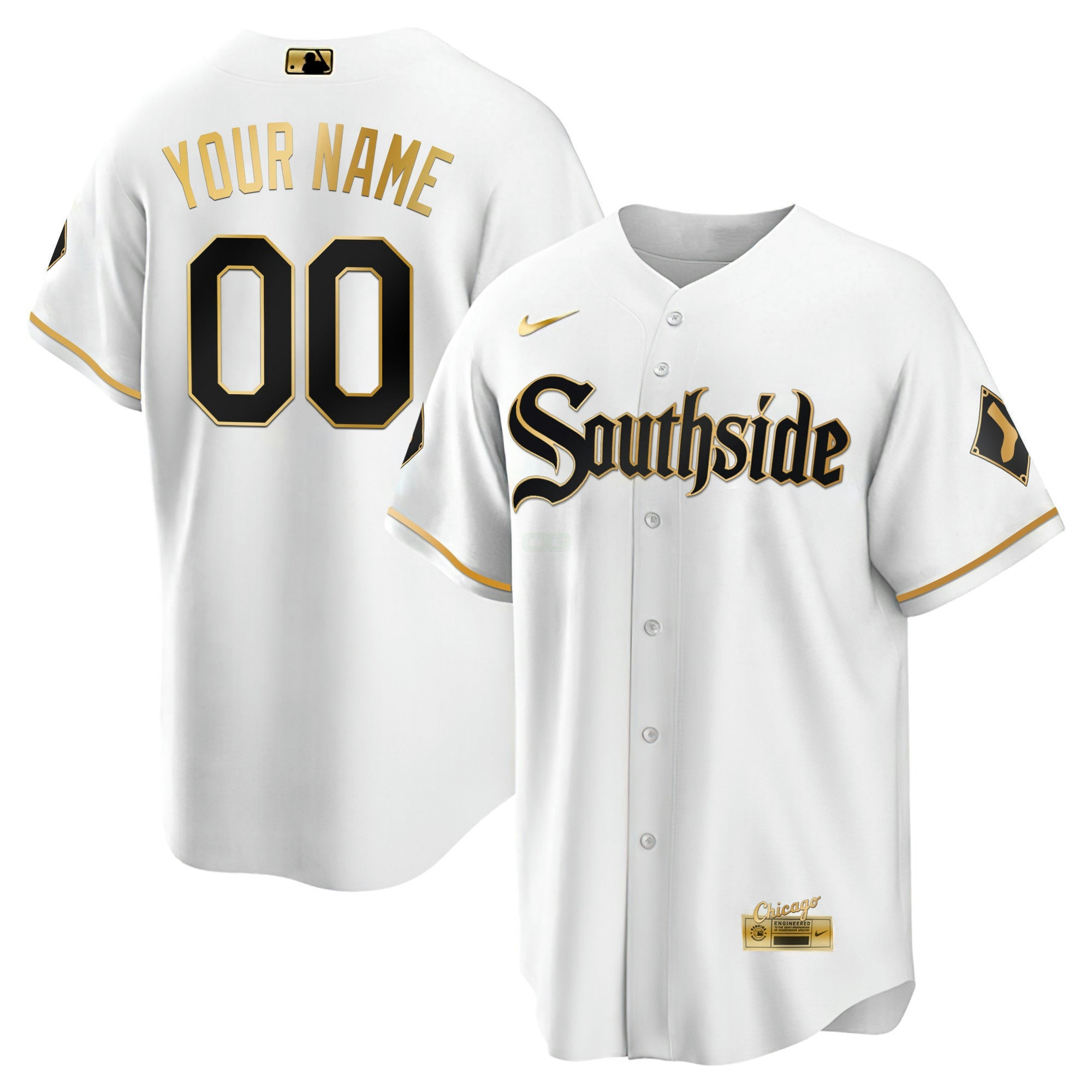 Camisa MLB Chicago Gold Jersey