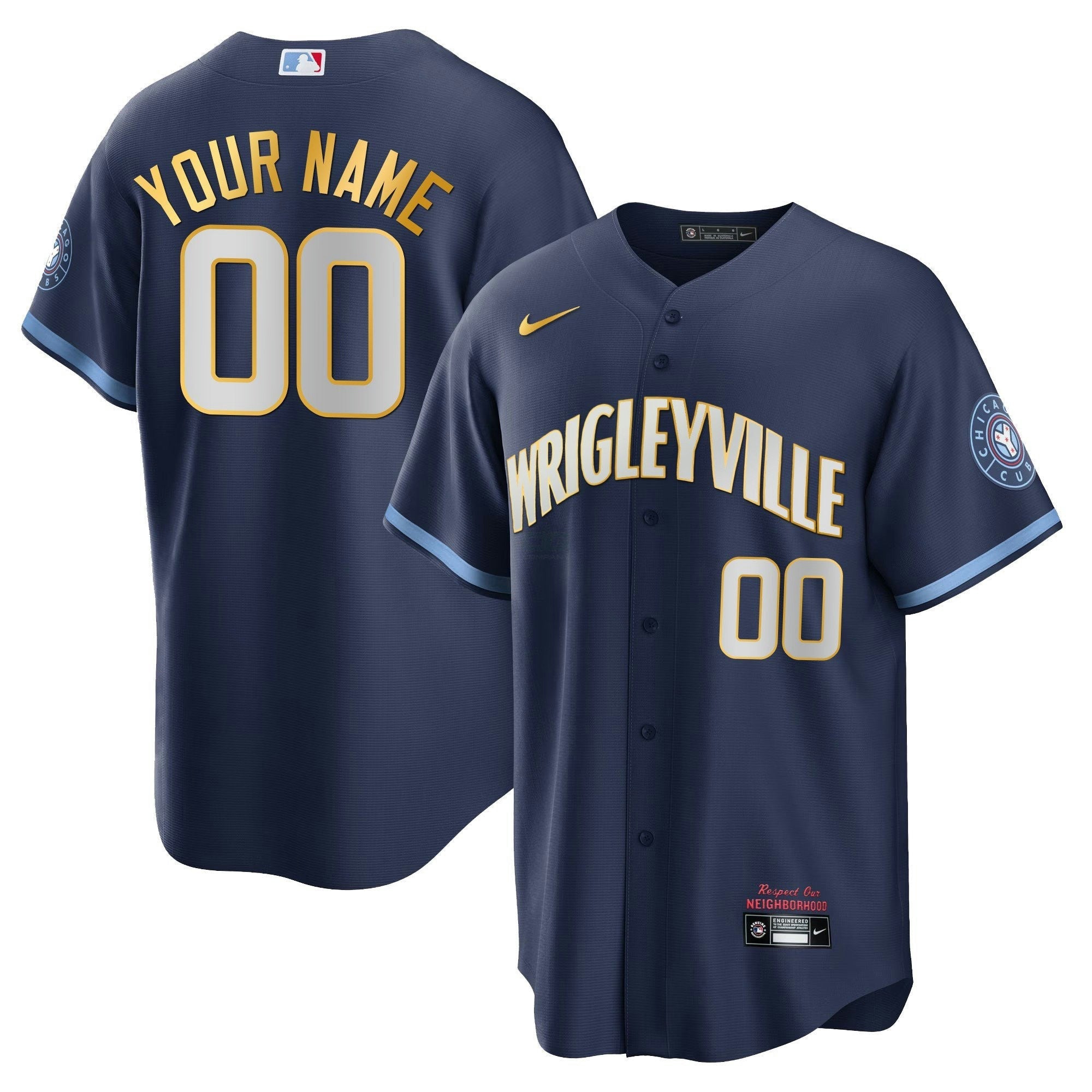 Camisa MLB Chicago Gold Jersey