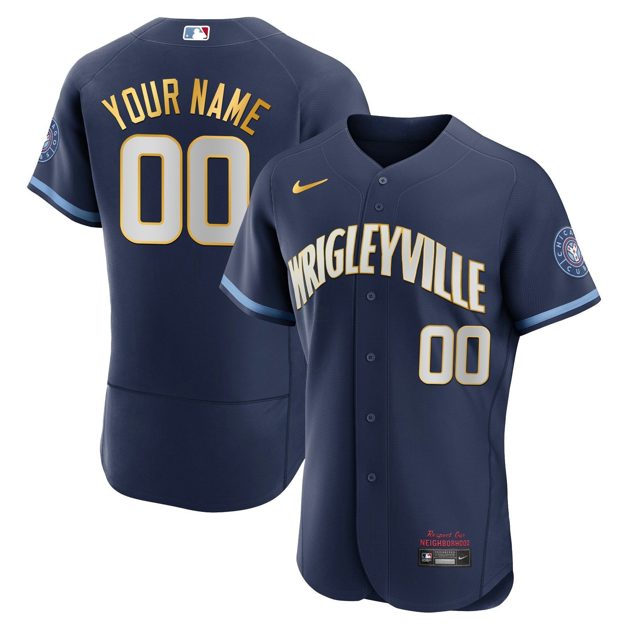 Camisa MLB Chicago Gold Jersey