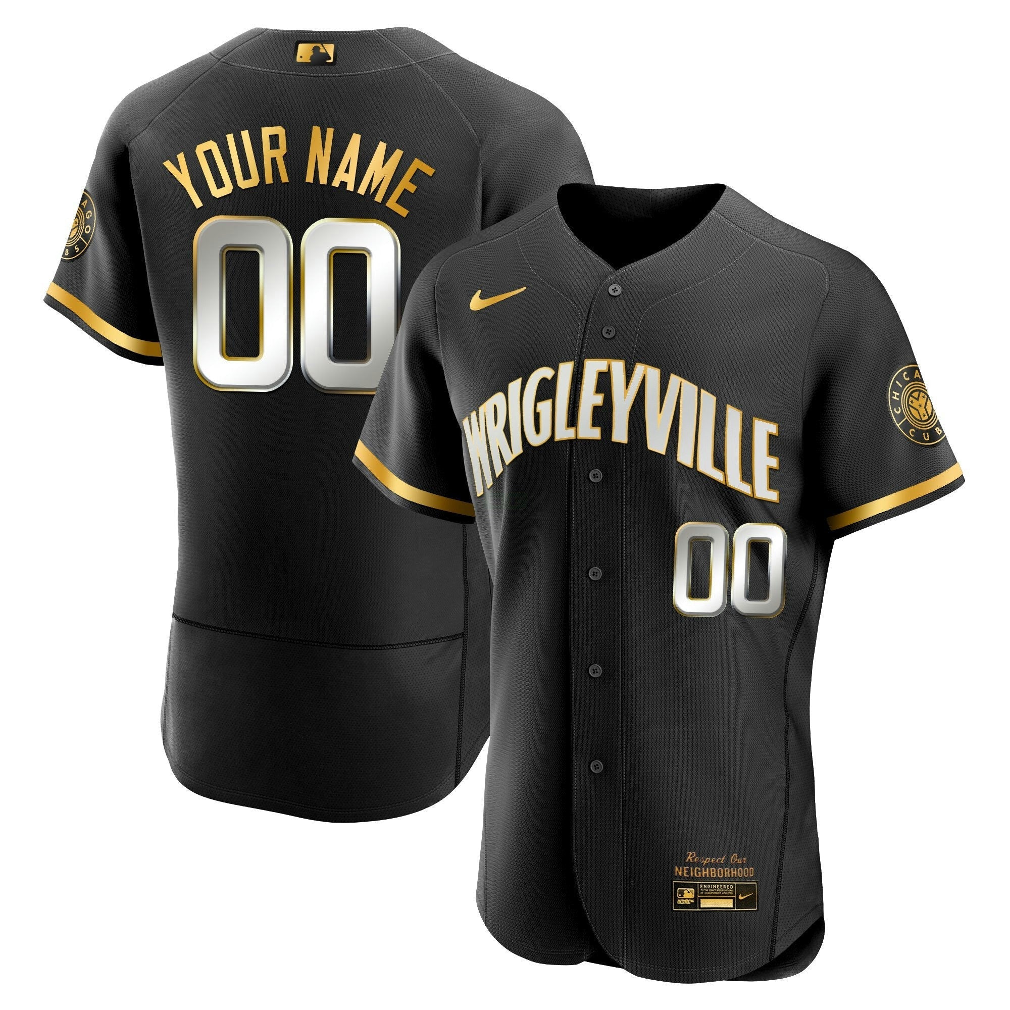 Camisa MLB Chicago Gold Jersey