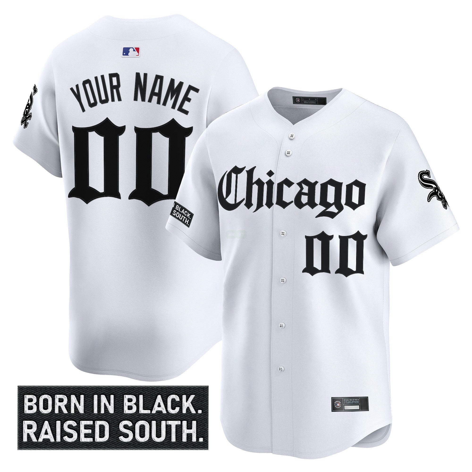 Camisa MLB Chicago ‘Gothic South Side Edition’ Vapor Premier Limited Jersey