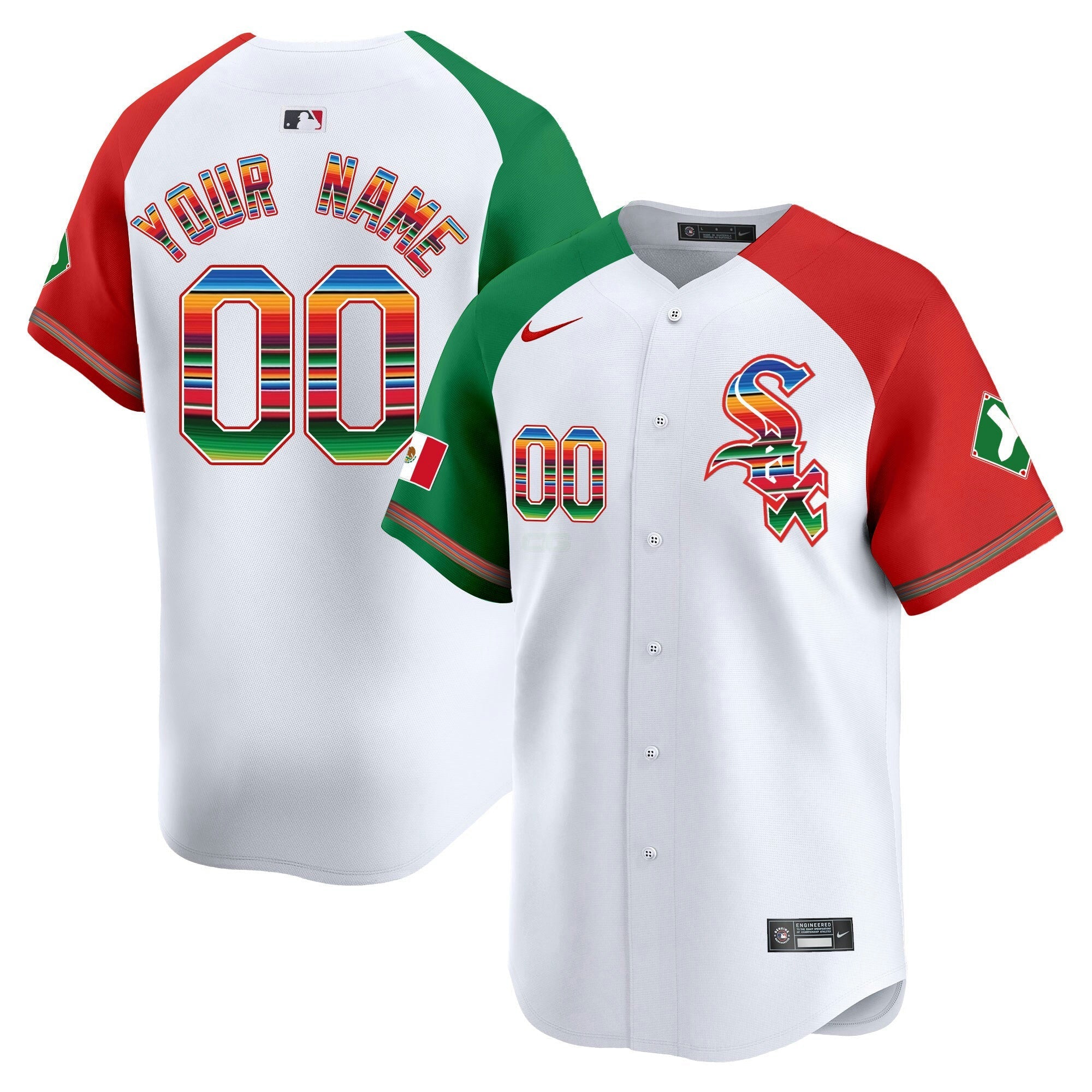 Camisa MLB Chicago Mexico Vapor Premier Limited Jersey V2