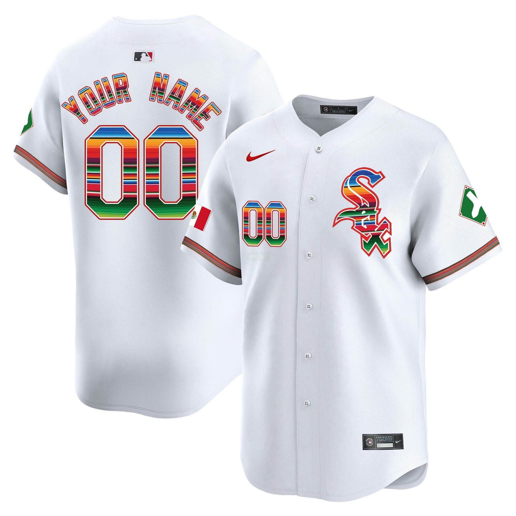 Camisa MLB Chicago Mexico Vapor Premier Limited Jersey V2