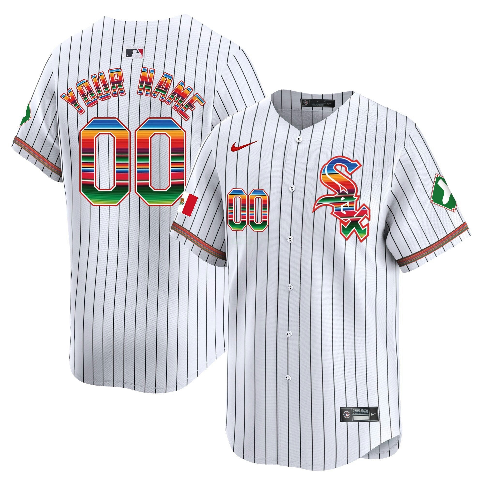 Camisa MLB Chicago Mexico Vapor Premier Limited Jersey V2