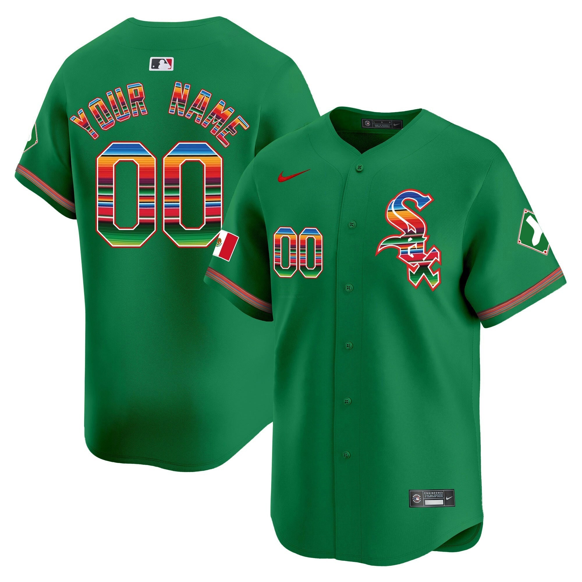 Camisa MLB Chicago Mexico Vapor Premier Limited Jersey V2