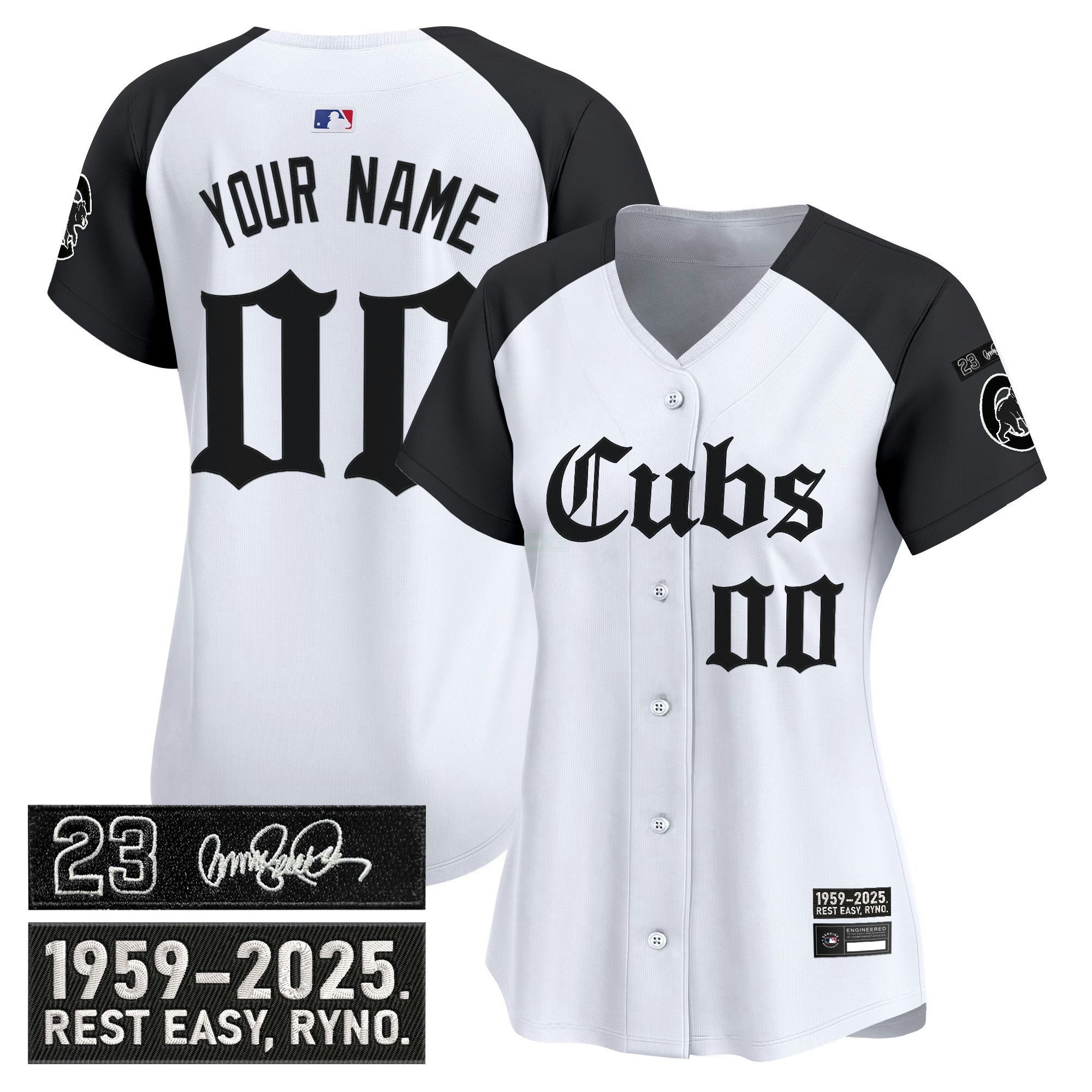 Camisa MLB Chicago ‘Ryne Sandberg Tribute’ Vapor Premier Limited Jersey – Gothic Edition