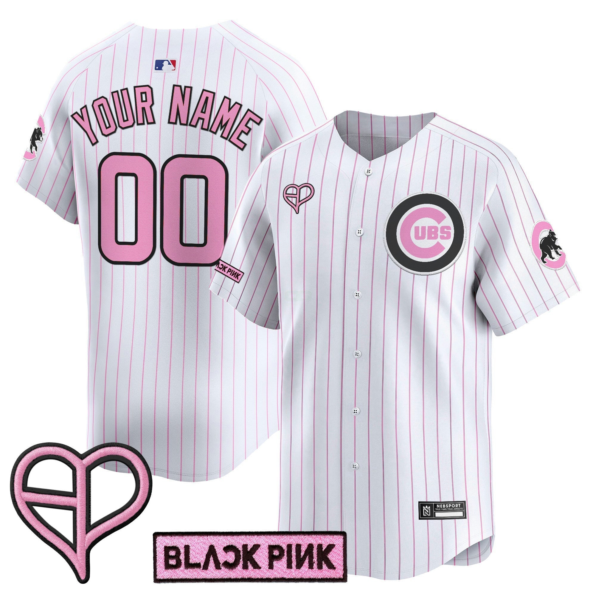 Camisa MLB Chicago x BLACKPINK 2025 Vapor Premier Limited Jersey